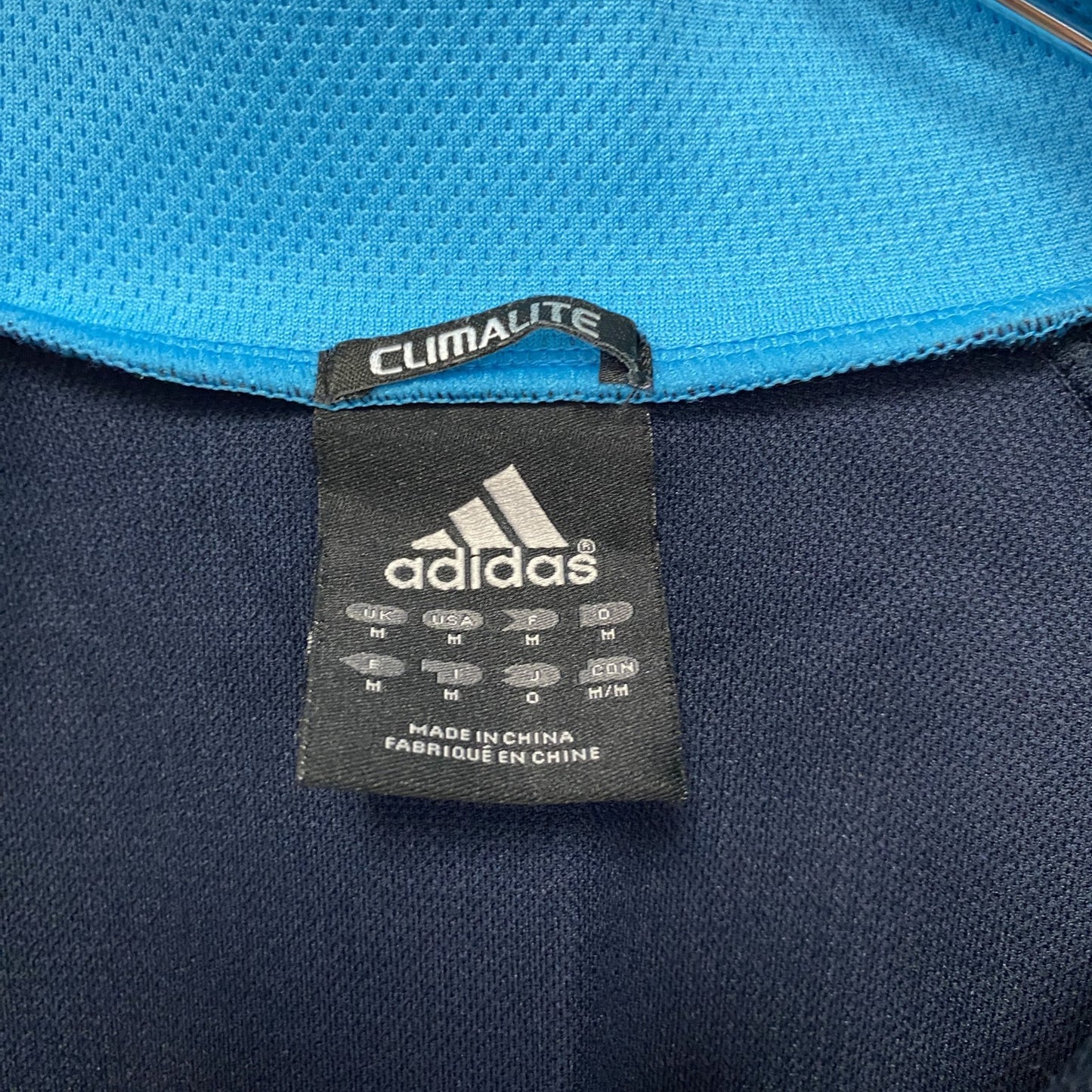 adidas アディダス ジャージセットアップ トラックジャケット トラックパンツ ネイビー Oサイズ