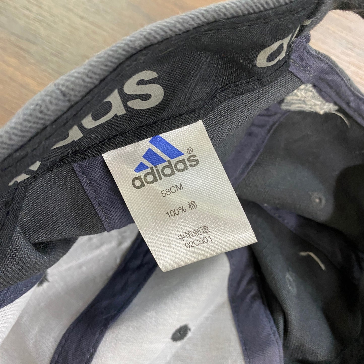 adidas アディダス 6パネルキャップ ベースボールキャップ ダークグレー