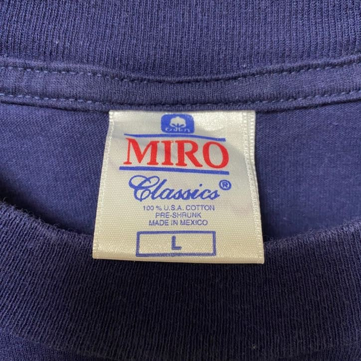 古着 used 90s MIRO MLB マークマグワイア カージナルス 1998 半袖プリントTシャツ ネイビー 野球 Lサイズ