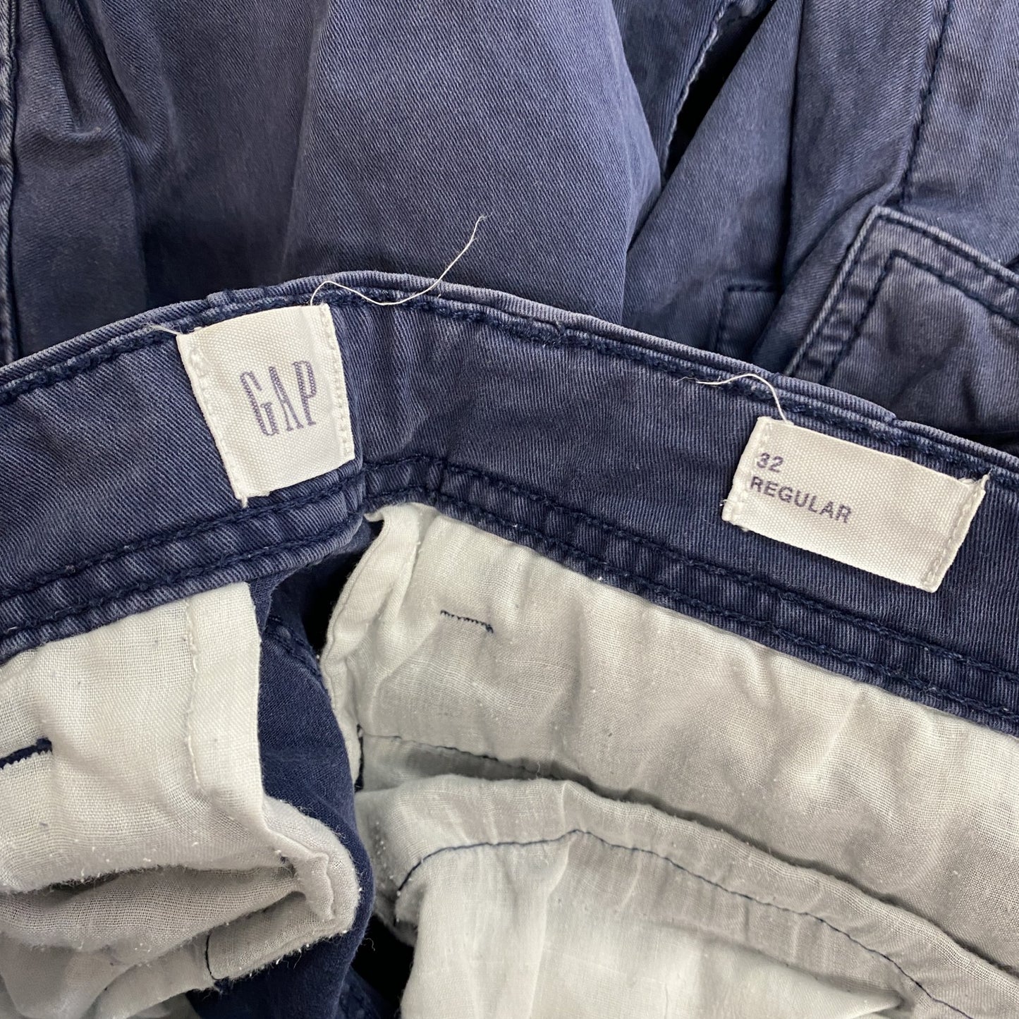 GAP ギャップ ハーフカーゴパンツ/ショートパンツ 紺 ネイビー 32サイズ