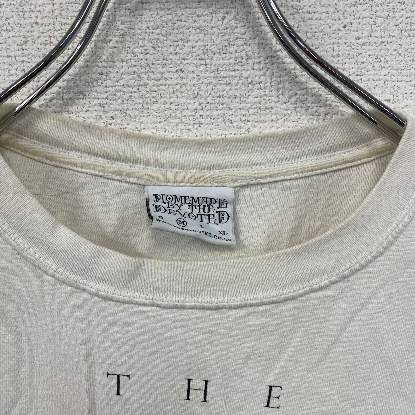 HOMEMADE BY THE DEVOTED 半袖プリントTシャツ DEVOTED 白 ホワイト Mサイズ