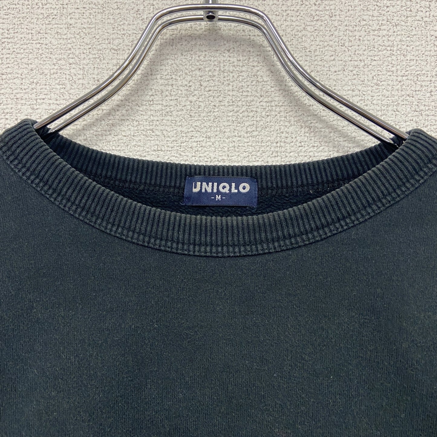 ~00s OLD UNIQLO オールドユニクロ スウェット/トレーナー ヴィンテージ 黒 ブラック Mサイズ