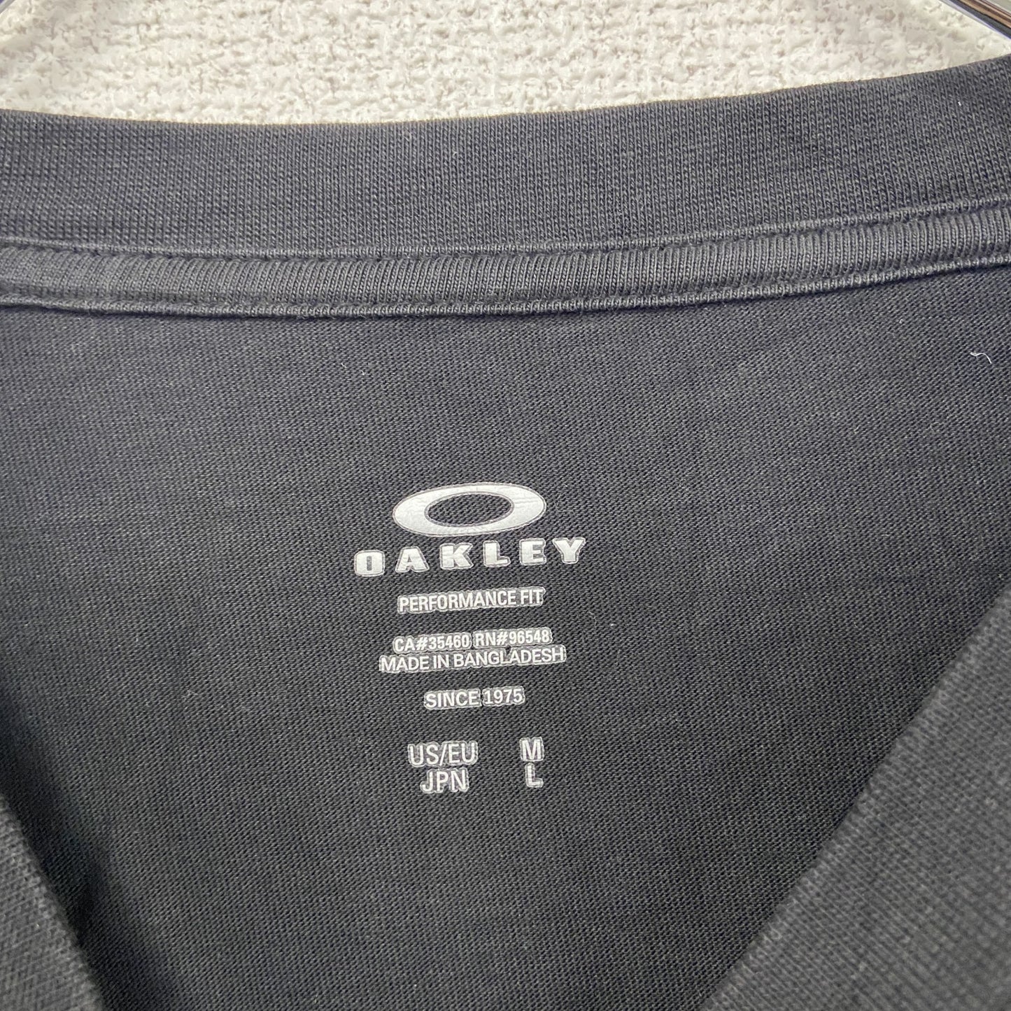OAKLEY オークリー 長袖Tシャツ/ロンT 黒 ブラック Lサイズ