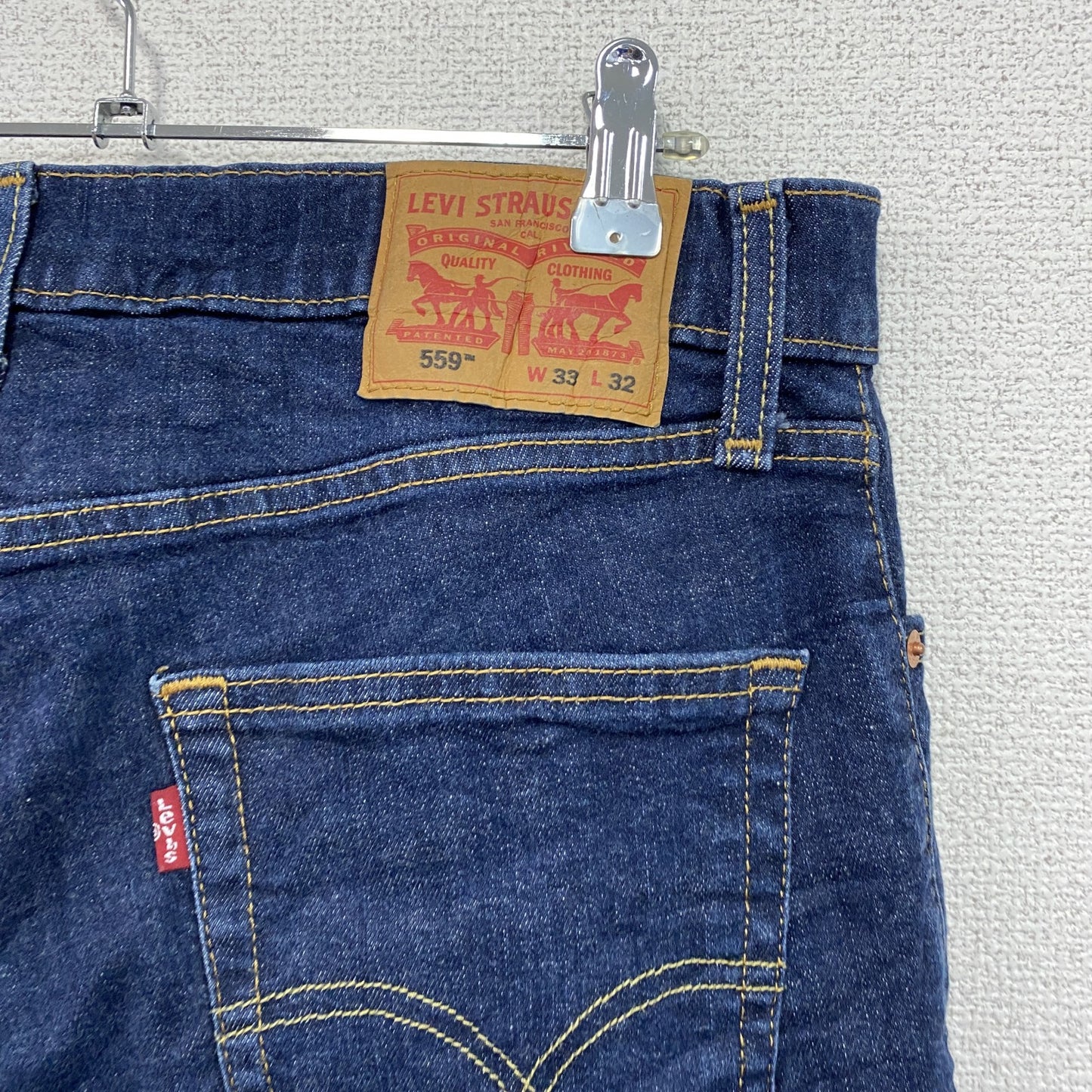 Levi's リーバイス 559 デニムパンツ/ジーンズ ジップフライ インディゴ W33サイズ