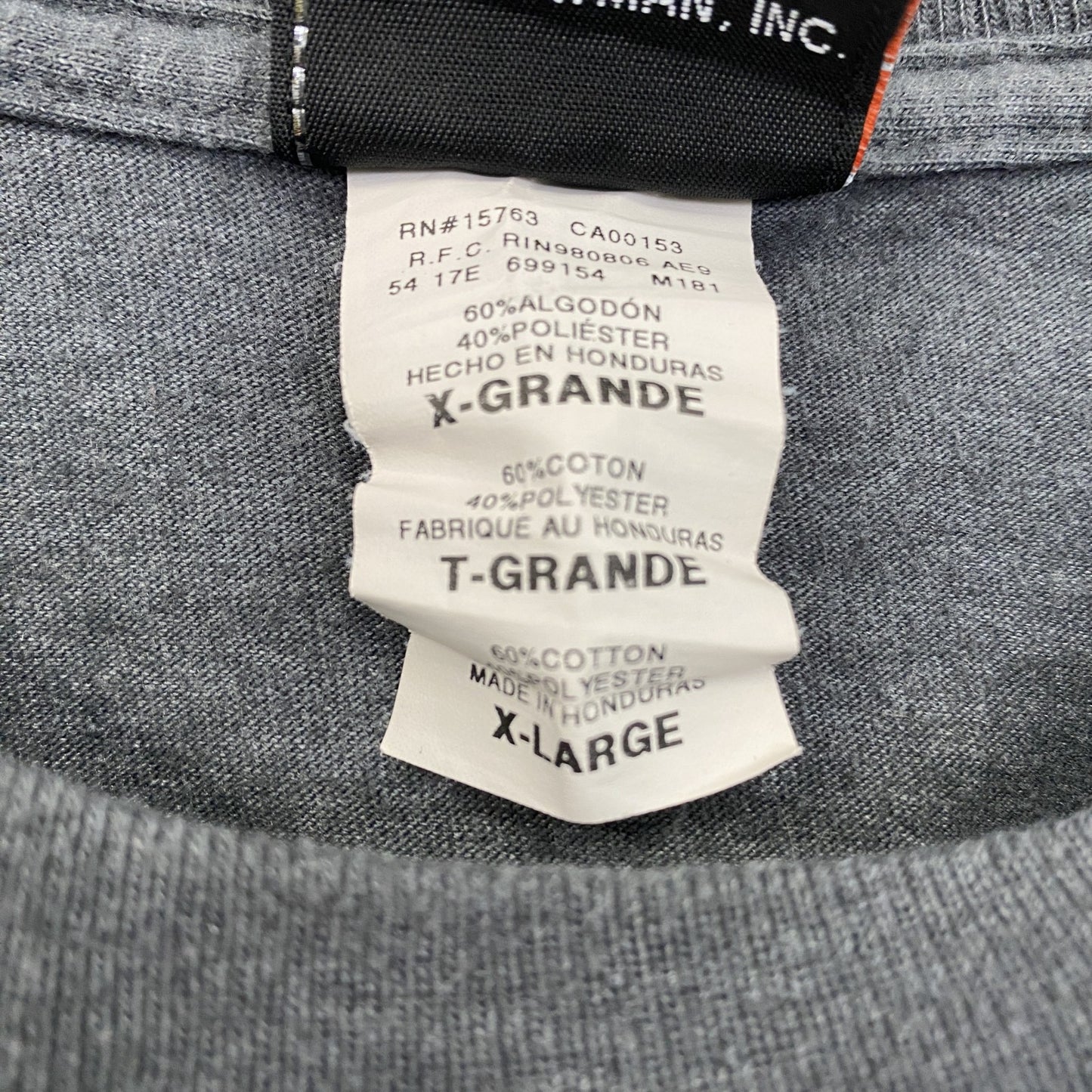 HARLEY DAVIDSON ハーレーダビッドソン 半袖プリントTシャツ 灰 グレー XLサイズ