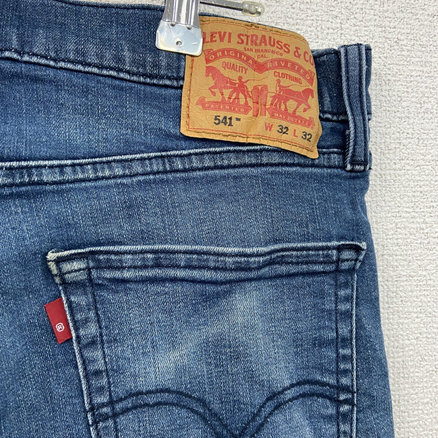 Levi’s リーバイス 541 デニムパンツ/ジーンズ ジップフライ 縦落ち インディゴ W32サイズ