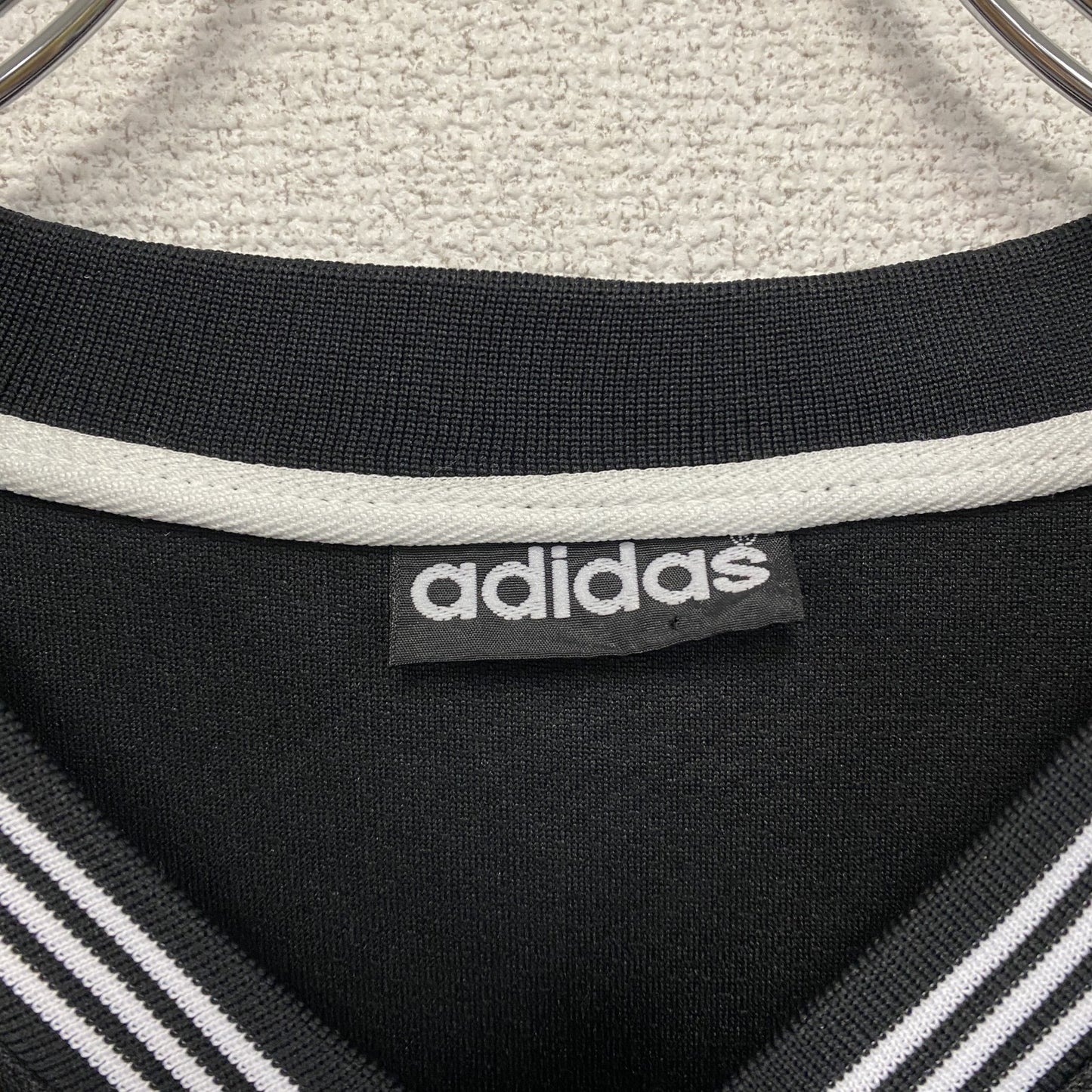 adidas アディダス 半袖Tシャツ ゲームシャツ Vネック 黒 ブラック