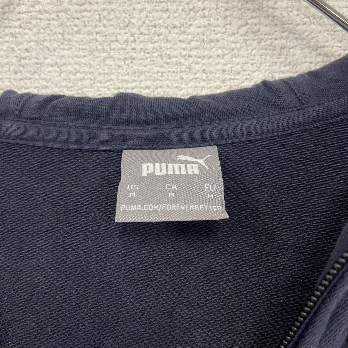 PUMA プーマ レッドブル フルジップスウェットパーカー/フーディー レーシング 紺 ネイビー Mサイズ