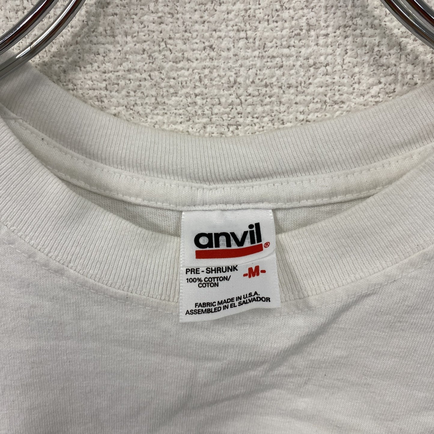 anvil NESCAFE ネスカフェ 半袖プリントTシャツ 白 ホワイト Mサイズ