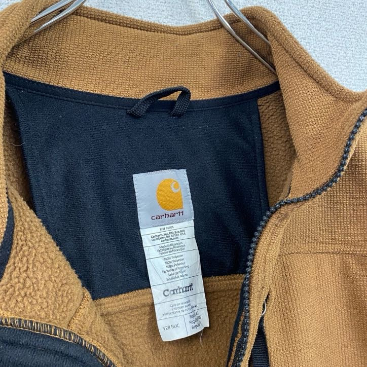 Carhartt カーハート フリースベスト 茶色 ブラウン XLサイズ