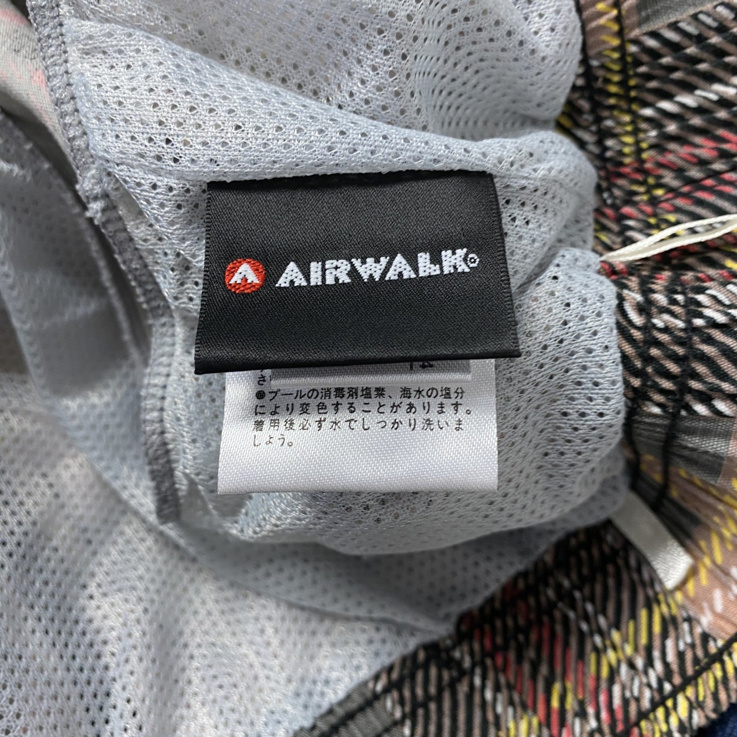 AIR WALK エアウォーク ハーフパンツ/ショートパンツ パッチワーク柄 マルチカラー LLサイズ