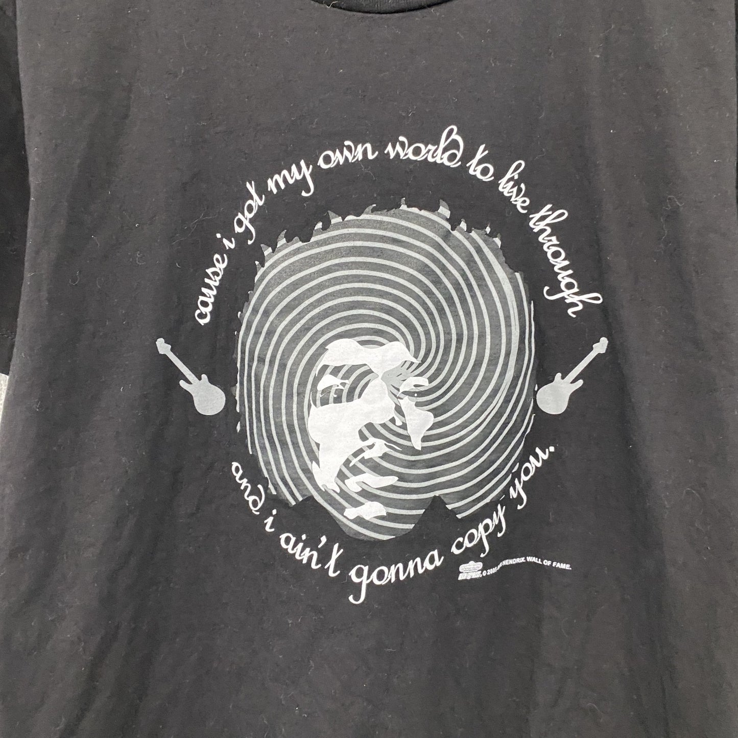 Jimi Hendrrix ジミヘンドリックス 半袖バンドTシャツ 黒 ブラック