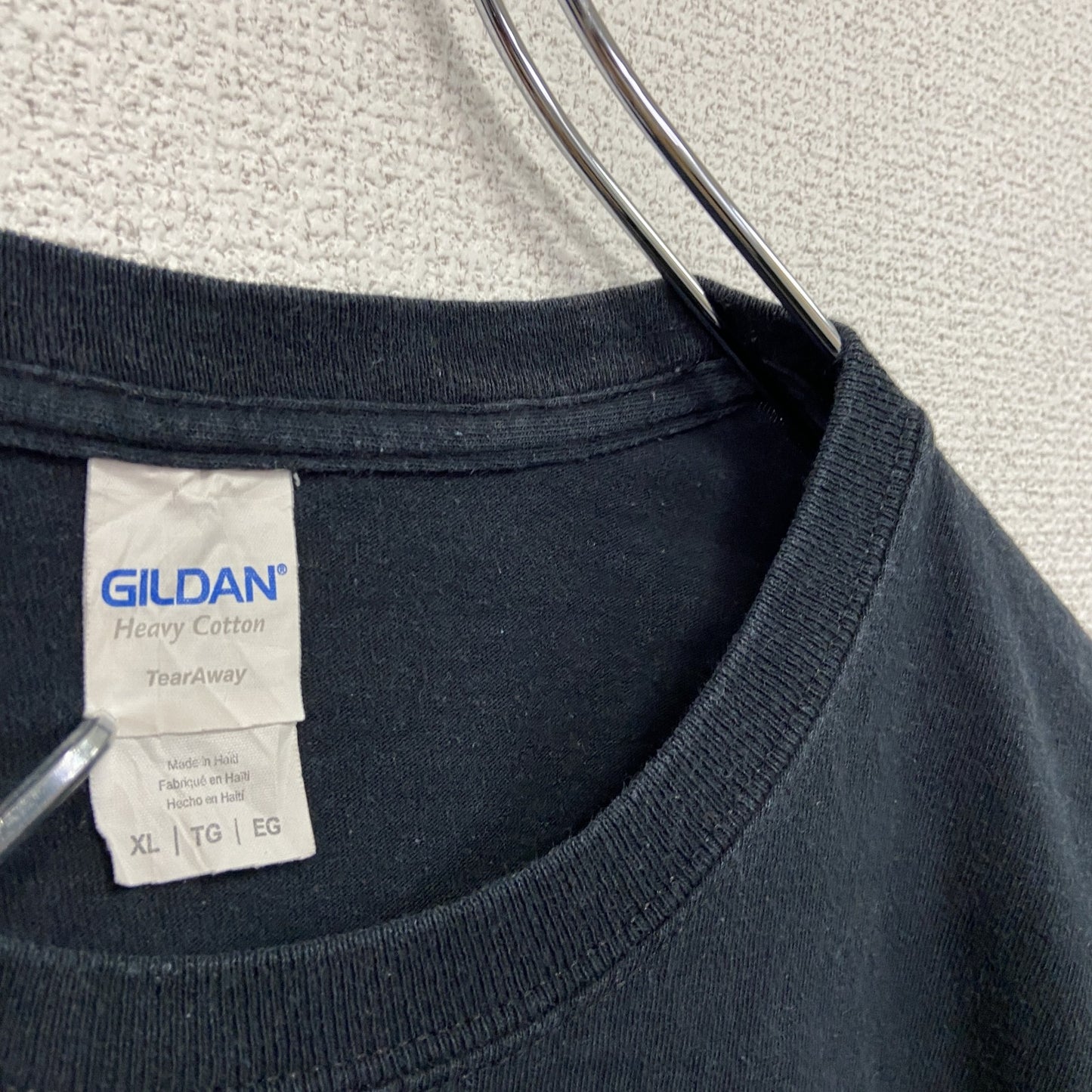 GILDAN ギルダン 半袖プリントTシャツ 企業T SANTORO OIL 黒 ブラック XLサイズ