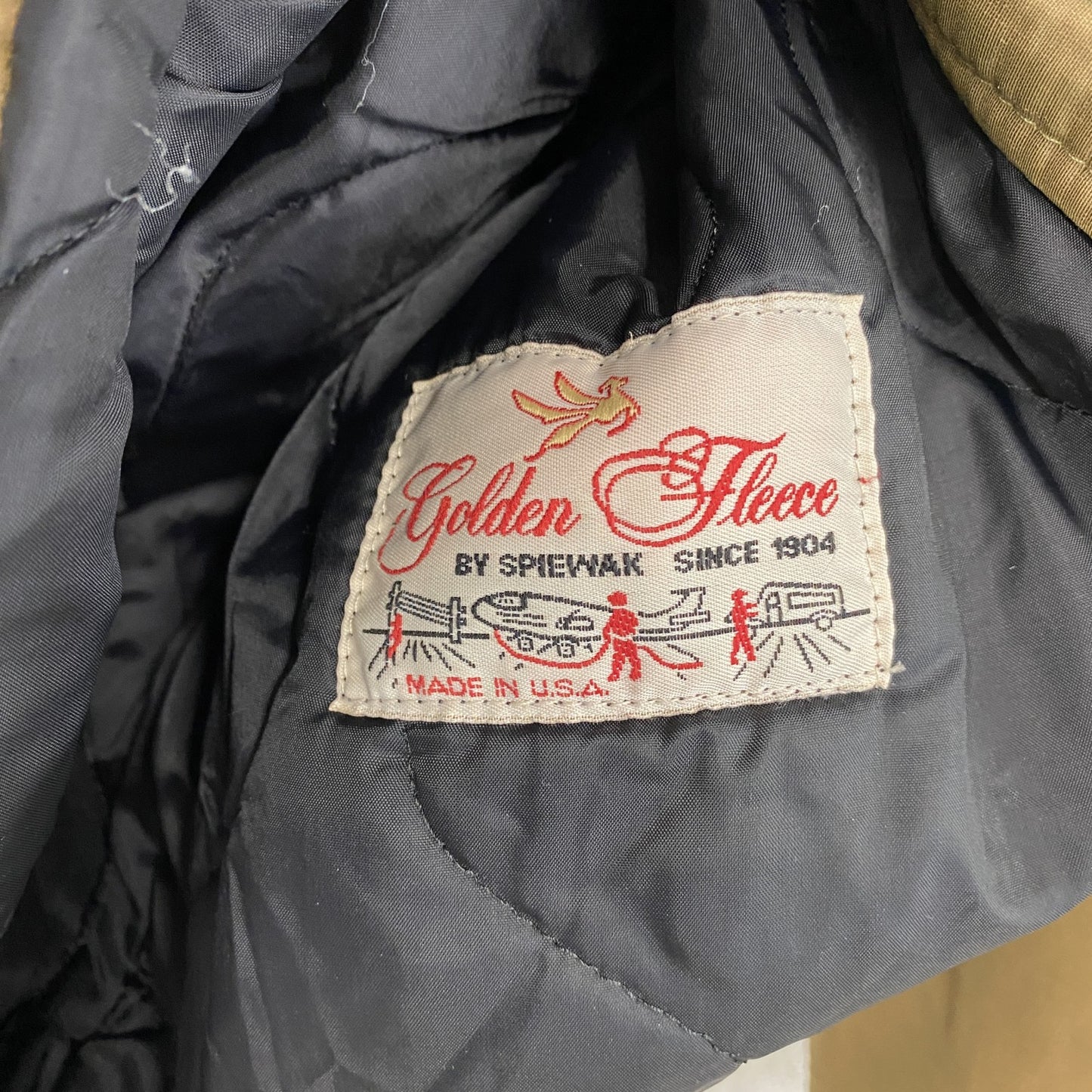 90s SPIEWAK スピワック Golden Fleece N-2Bタイプ フライトジャケット キャメル 40サイズ