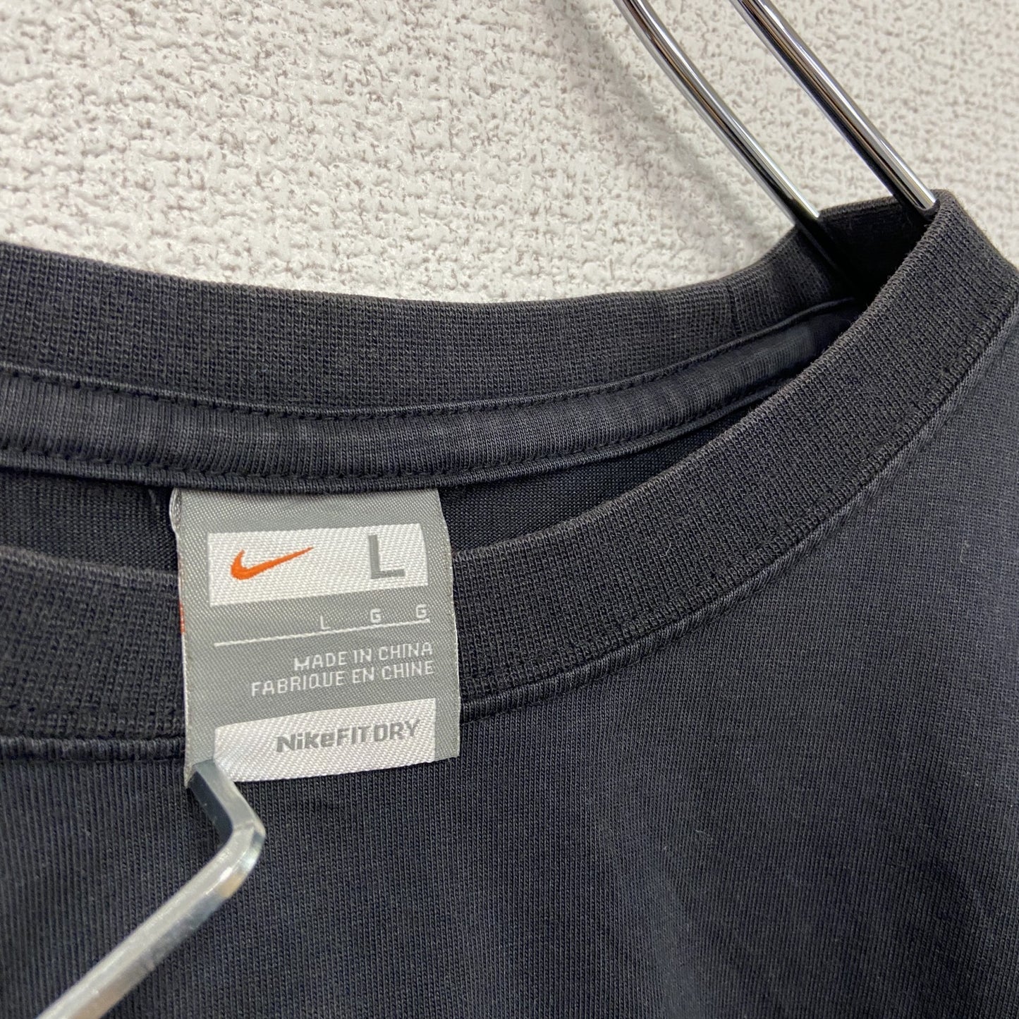 00s NIKE ナイキ Manchester United FC 半袖プリントTシャツ 黒 ブラック Lサイズ