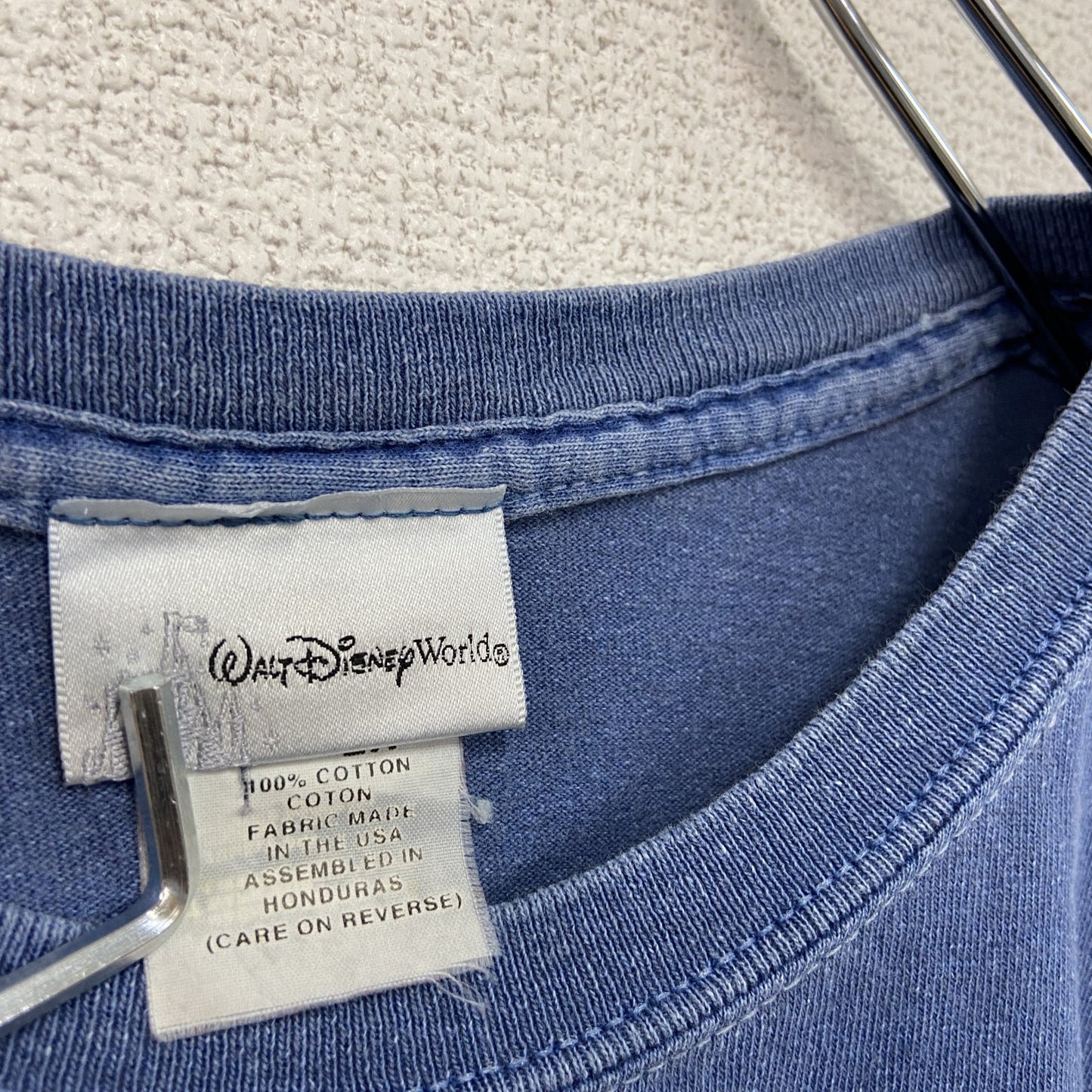 00s WALT Disney World ディズニー Goofy グーフィー 半袖Tシャツ 青 ブルー 2Xサイズ