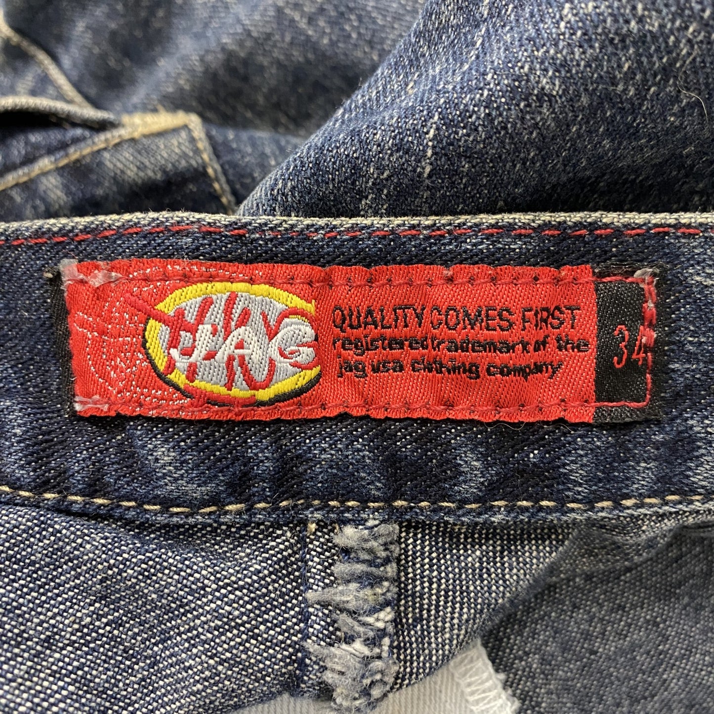 JAG ジャグ ハーフデニムパンツ/ショートパンツ インディゴ 34サイズ