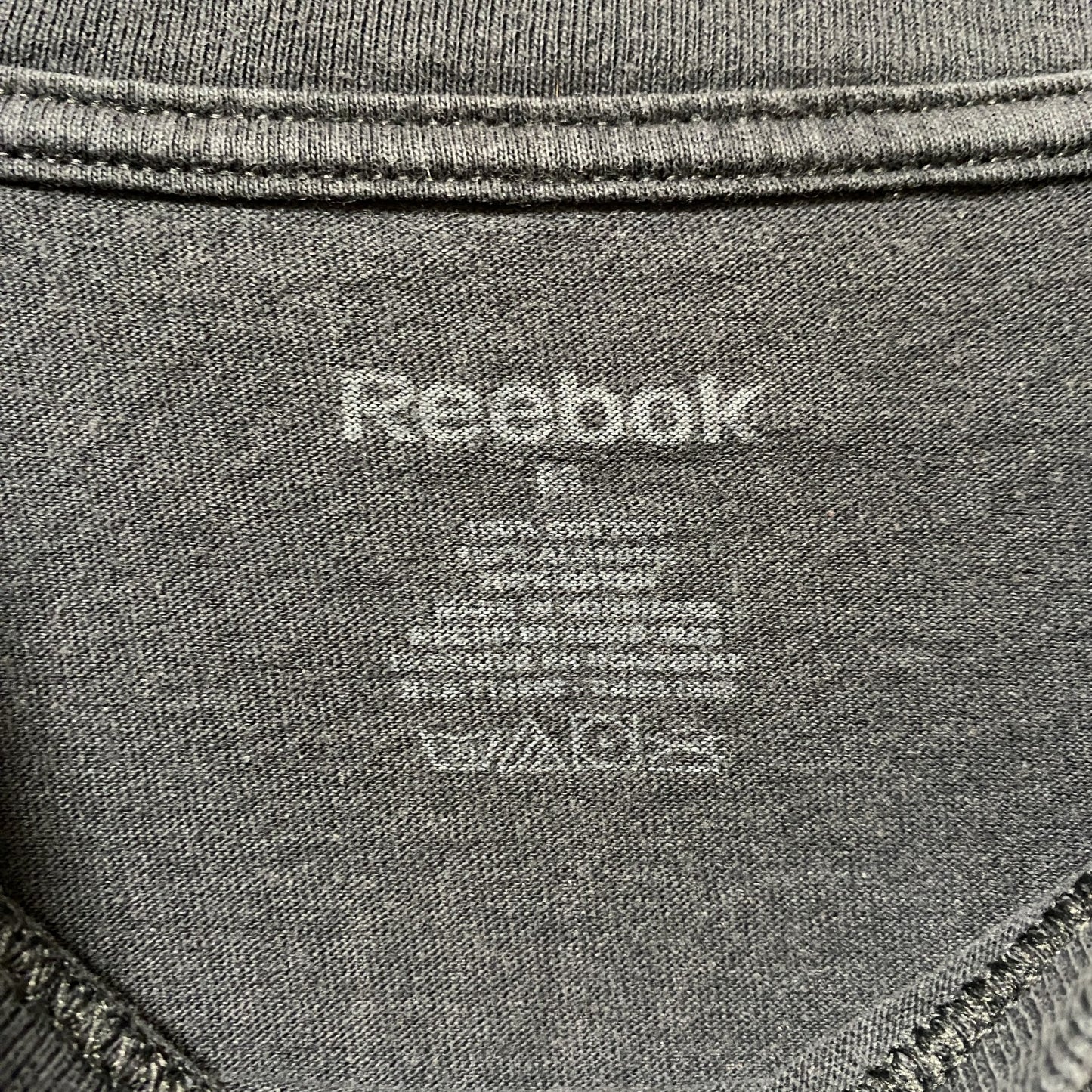 古着 used Reebok リーボック 半袖プリントTシャツ NHL ホッケー ワシントンキャピタルズ ブラック レトロ