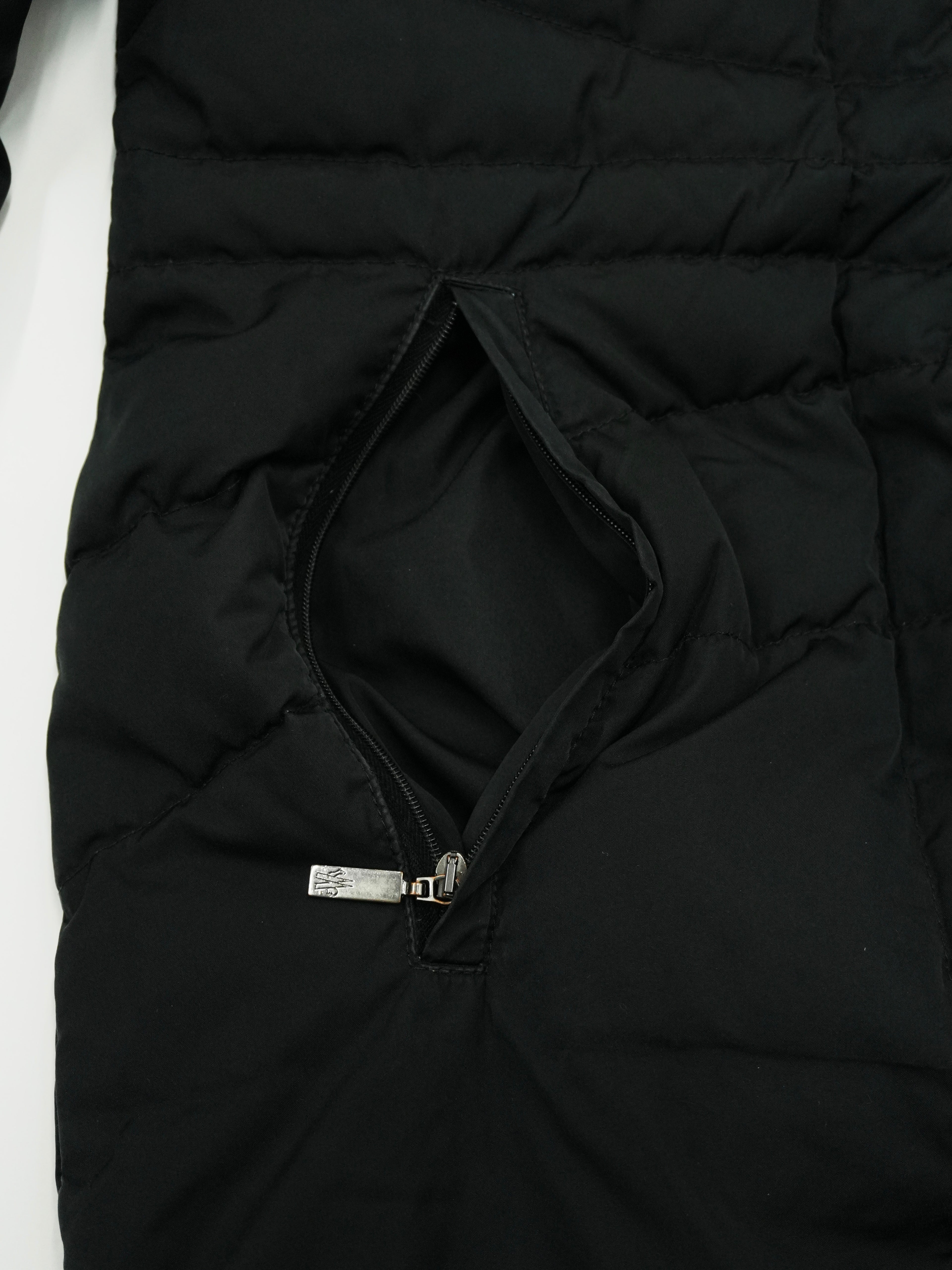 MONCLER　モンクレール　ダウンコート　キルティングコート　黒　ブラック　1サイズ