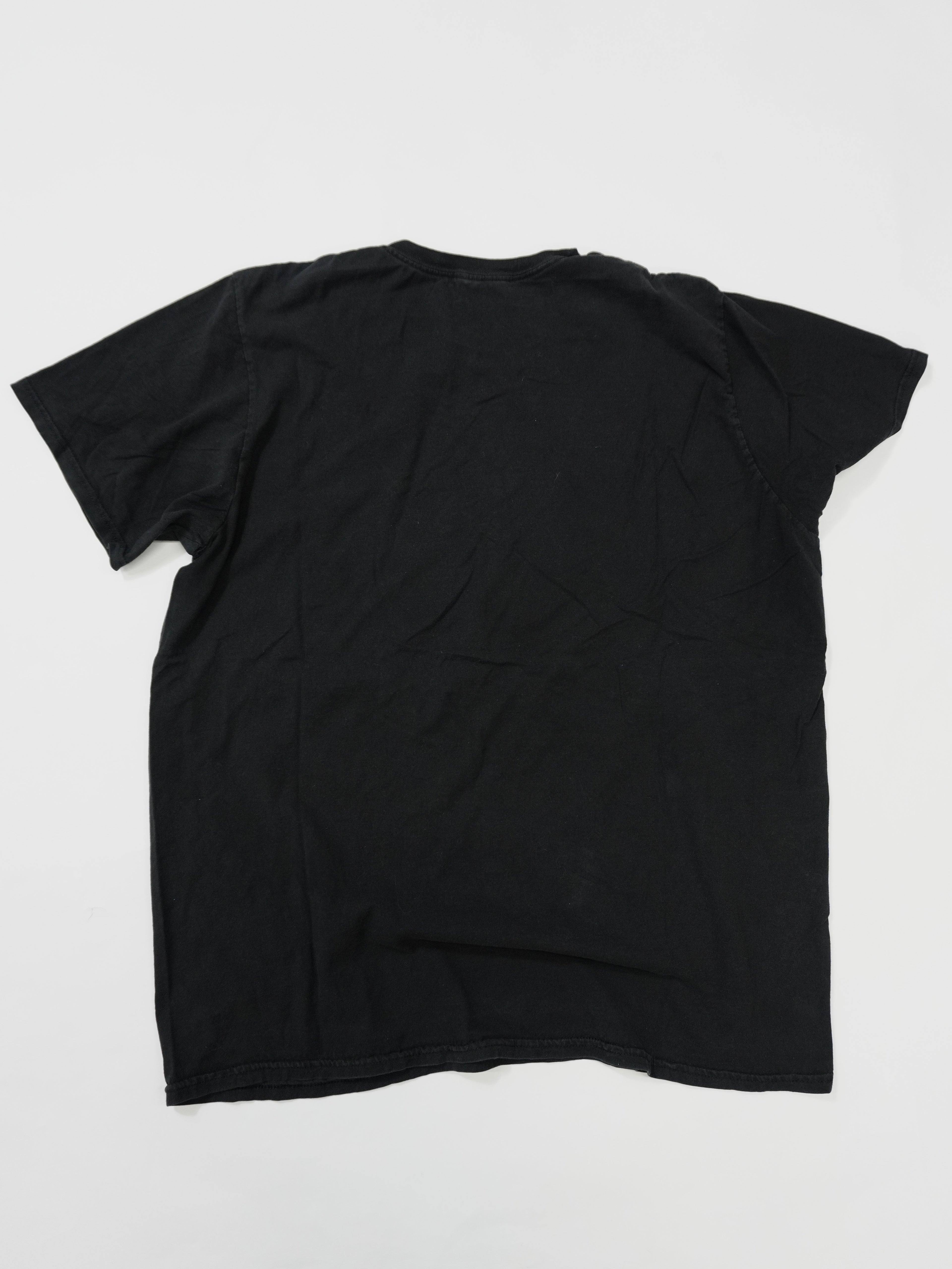 Hanes　ヘインズ　半袖プリントTシャツ　プログレスインジケーター　黒　ブラック　Mサイズ
