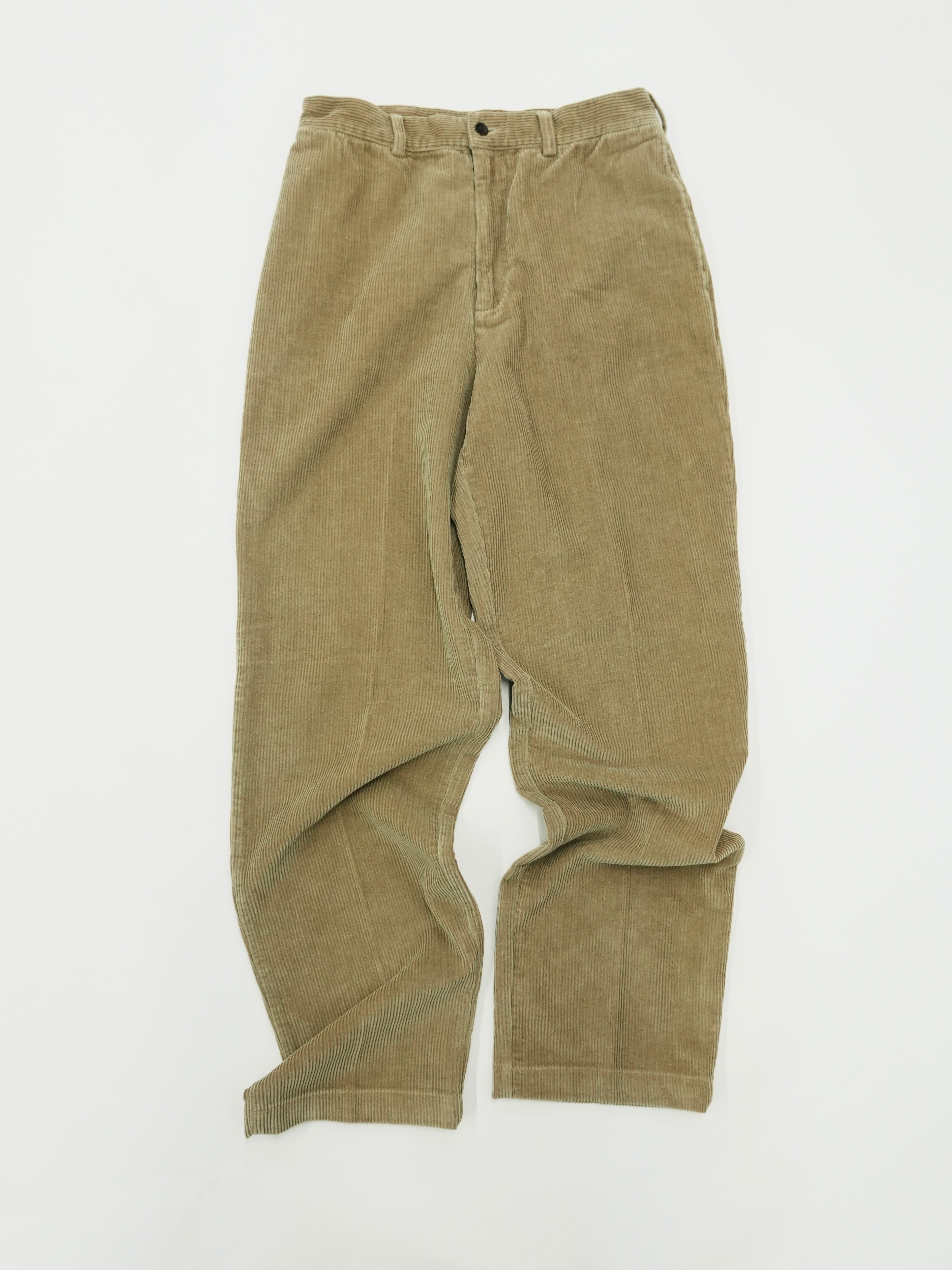 J.CREW　ジェイクルー　コーデュロイパンツ　ジップフライ　茶色　ブラウン　W31サイズ　古着