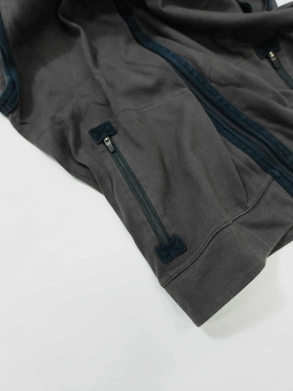 NIKE　ナイキ　DRI-FIT　フルジップベスト　ダークグレー　2XLサイズ