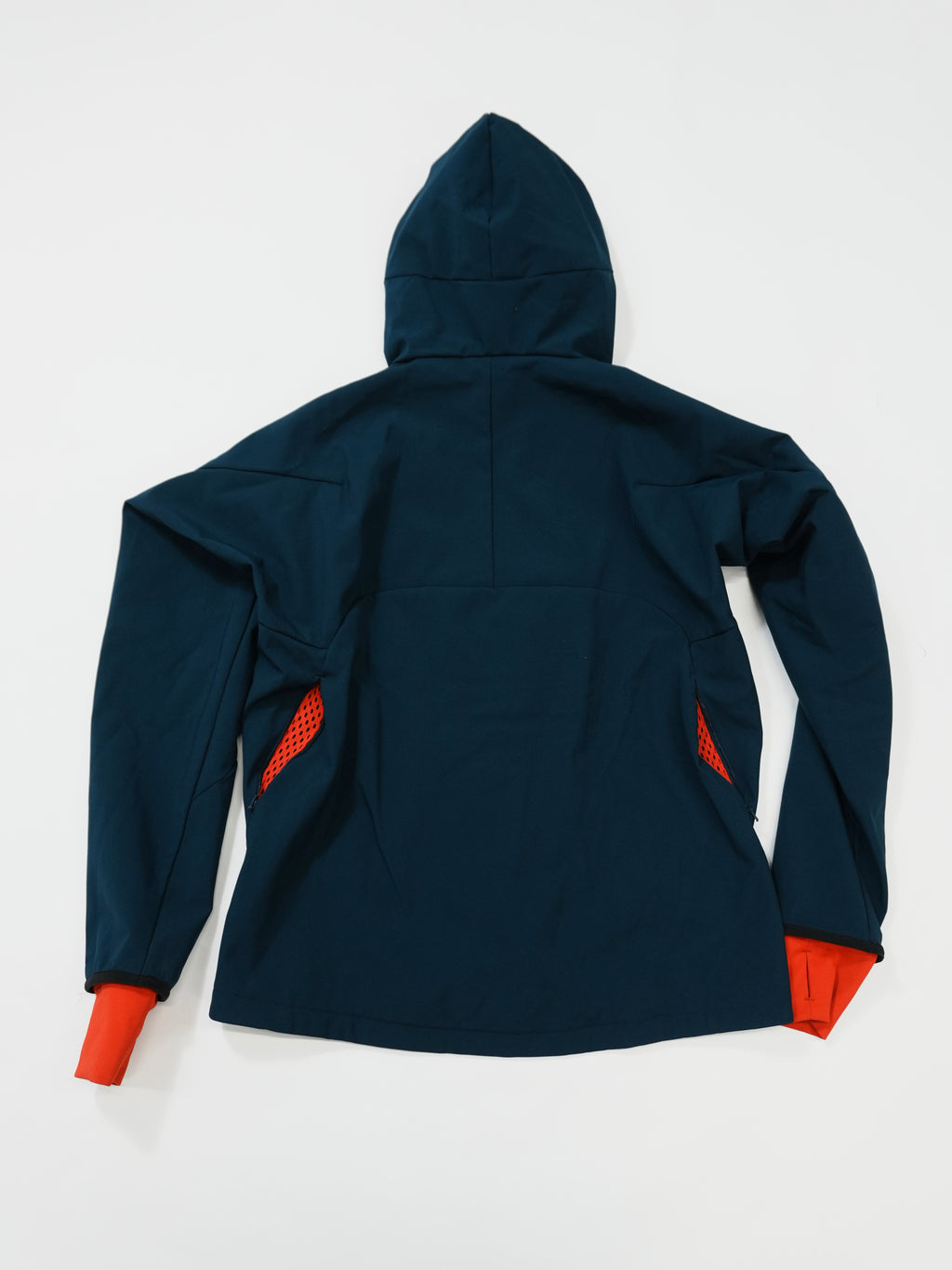 adidas　アディダス　フルジップウルトラウォームジャケット　フーデッドジャケット　紺　ネイビー　Lサイズ
