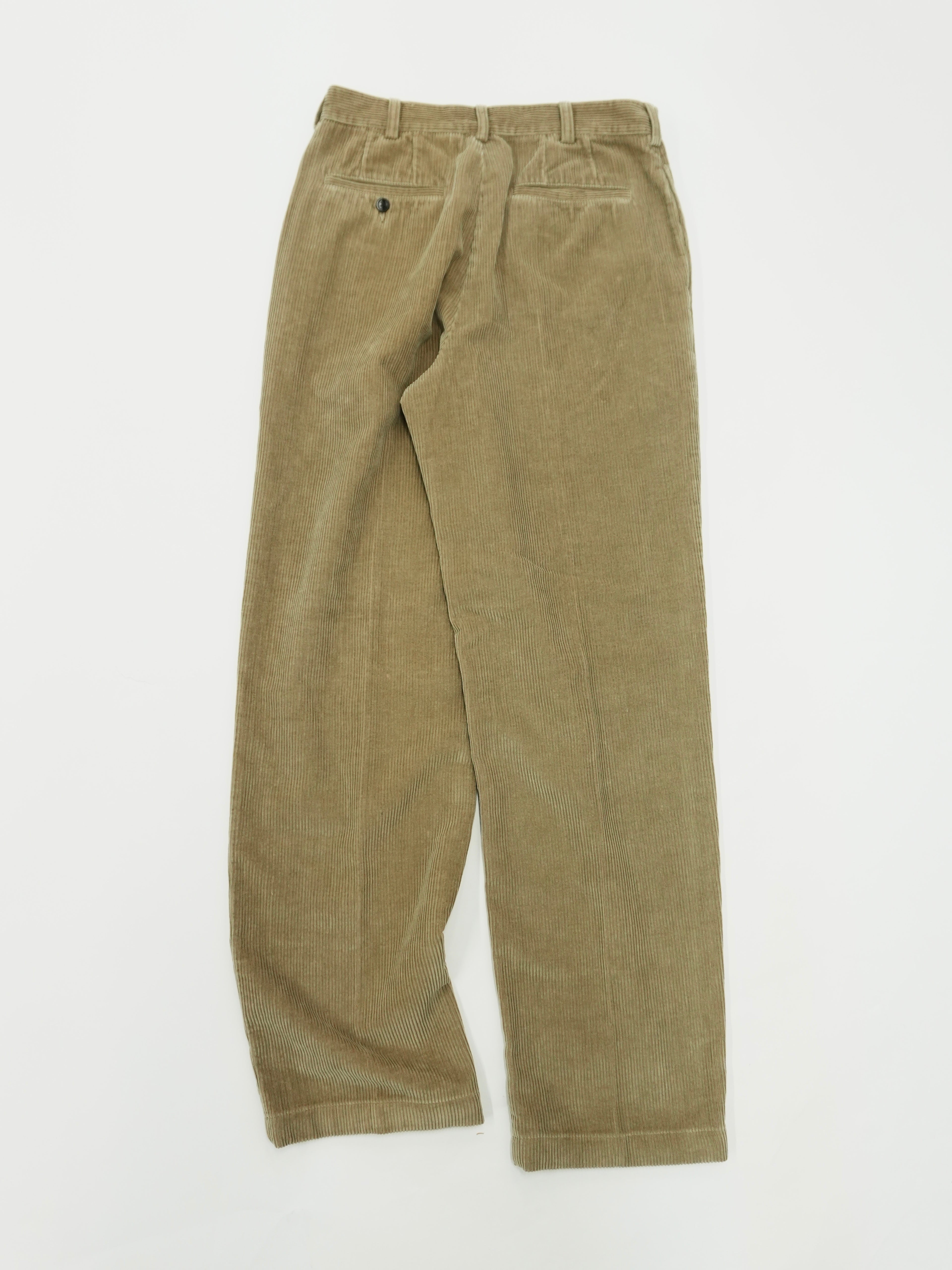 J.CREW　ジェイクルー　コーデュロイパンツ　ジップフライ　茶色　ブラウン　W31サイズ　古着