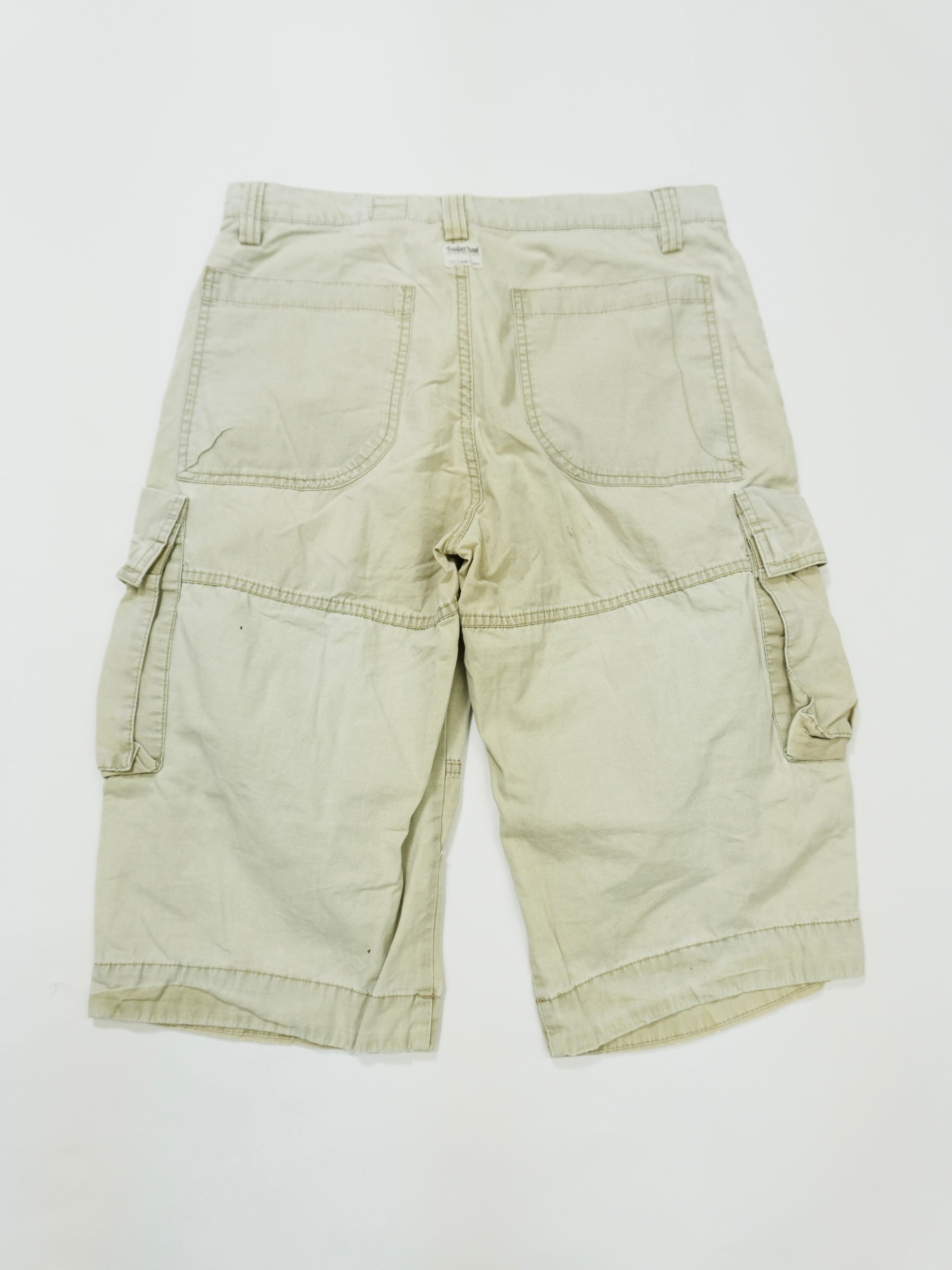 Timberland　ティンバーランド　ハーフカーゴパンツ/ショートパンツ　ベージュ　W32サイズ
