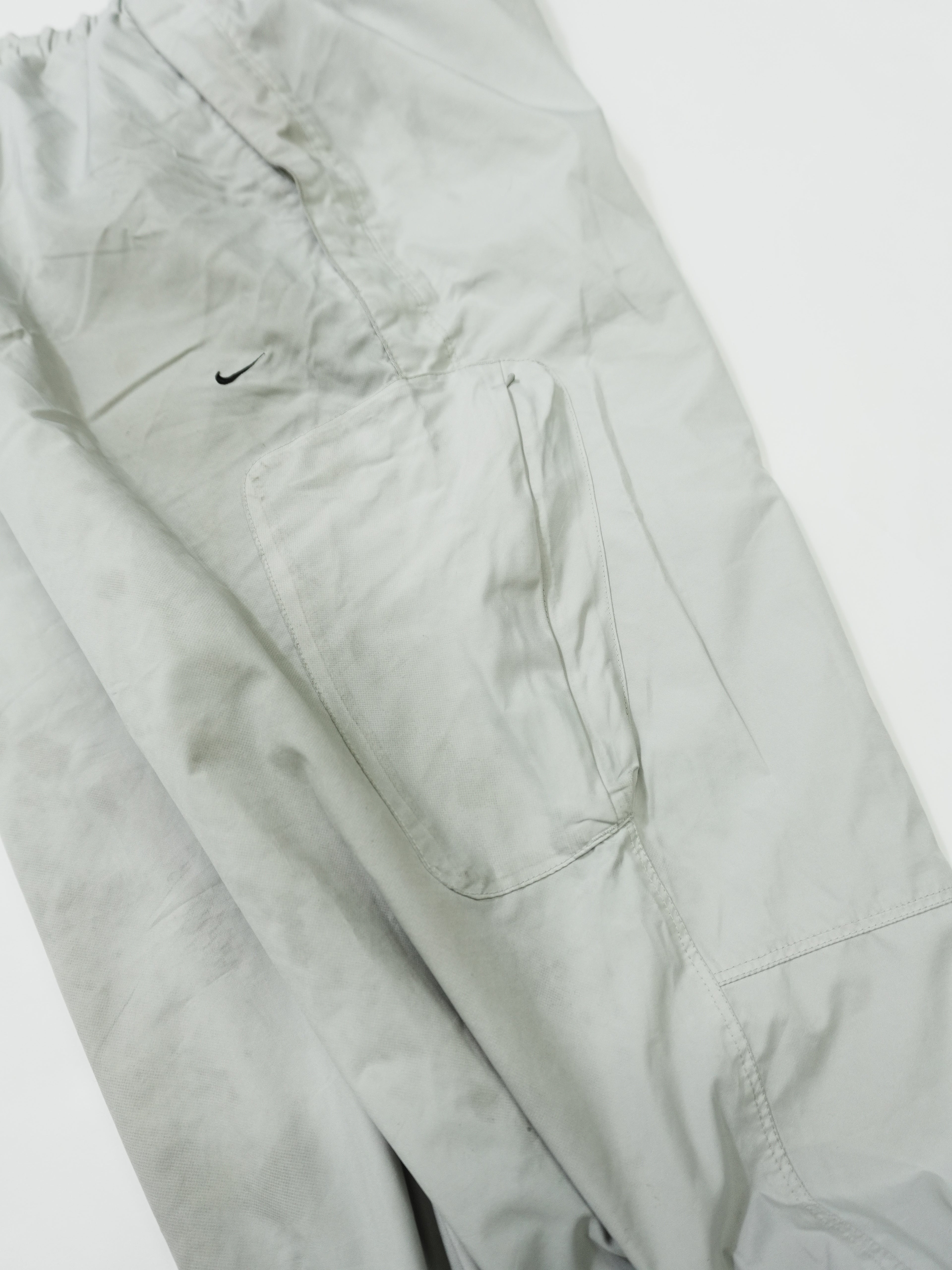 00s　NIKE　ナイキ　CLIMA-FIT　ウォームパンツ　イージーパンツ　ヴィンテージ　灰色　グレー　XLサイズ