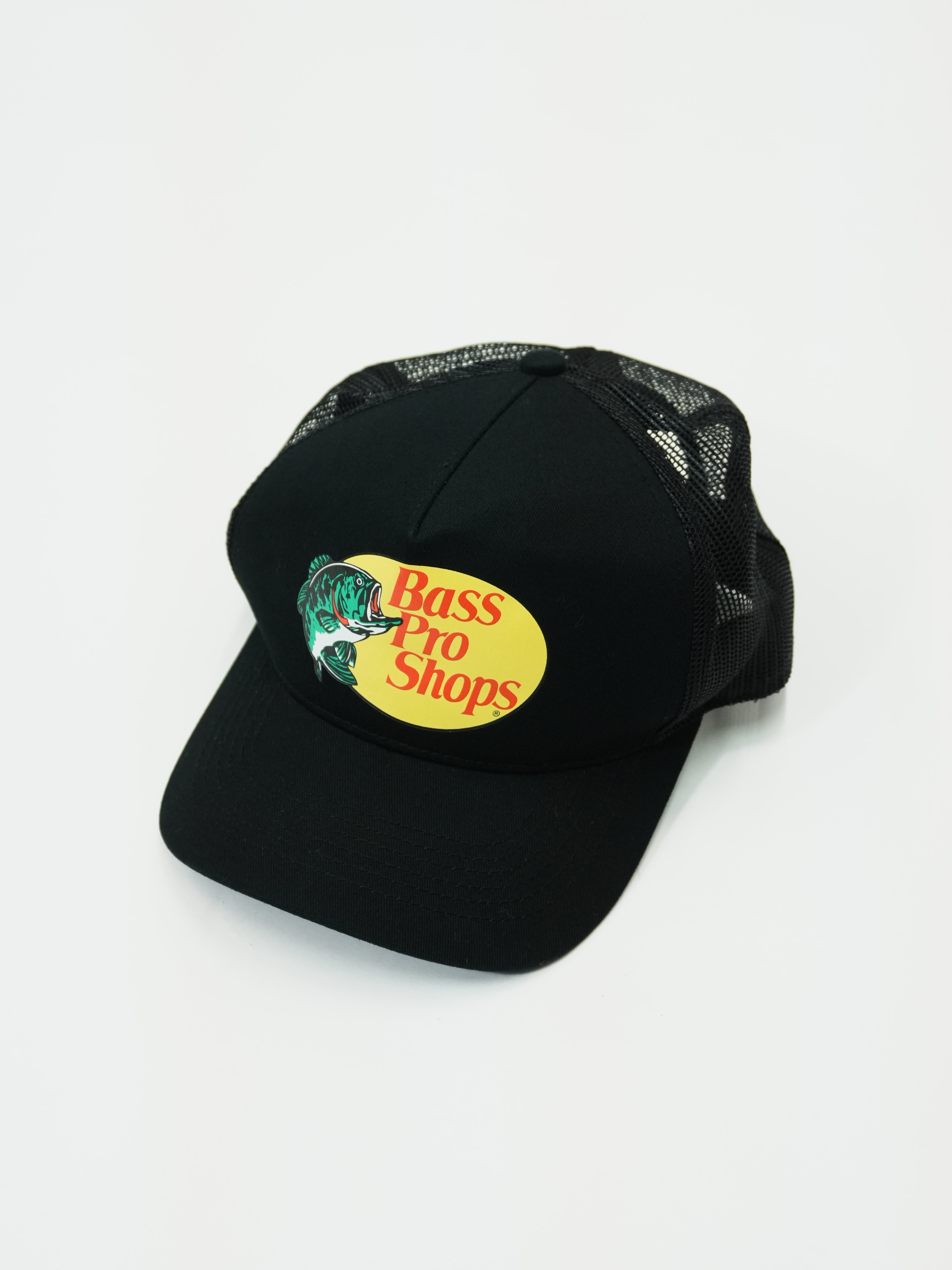 Bass Pro Shop　バスプロショップ　メッシュキャップ　黒　ブラック　ワンサイズ