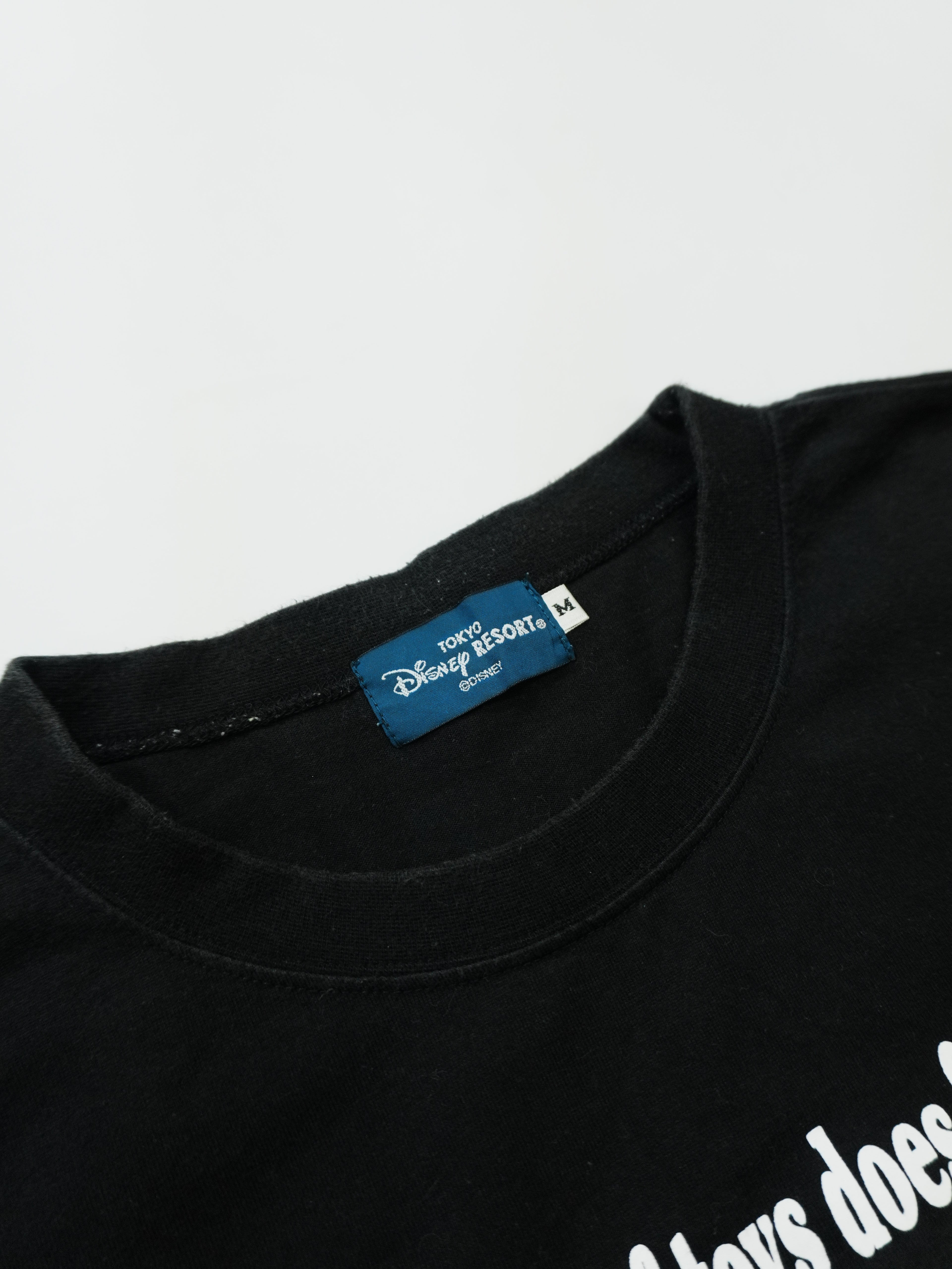 Disney RESORT　半袖プリントTシャツ　TOY STORY　シド・フィリップス　黒　ブラック　Mサイズ