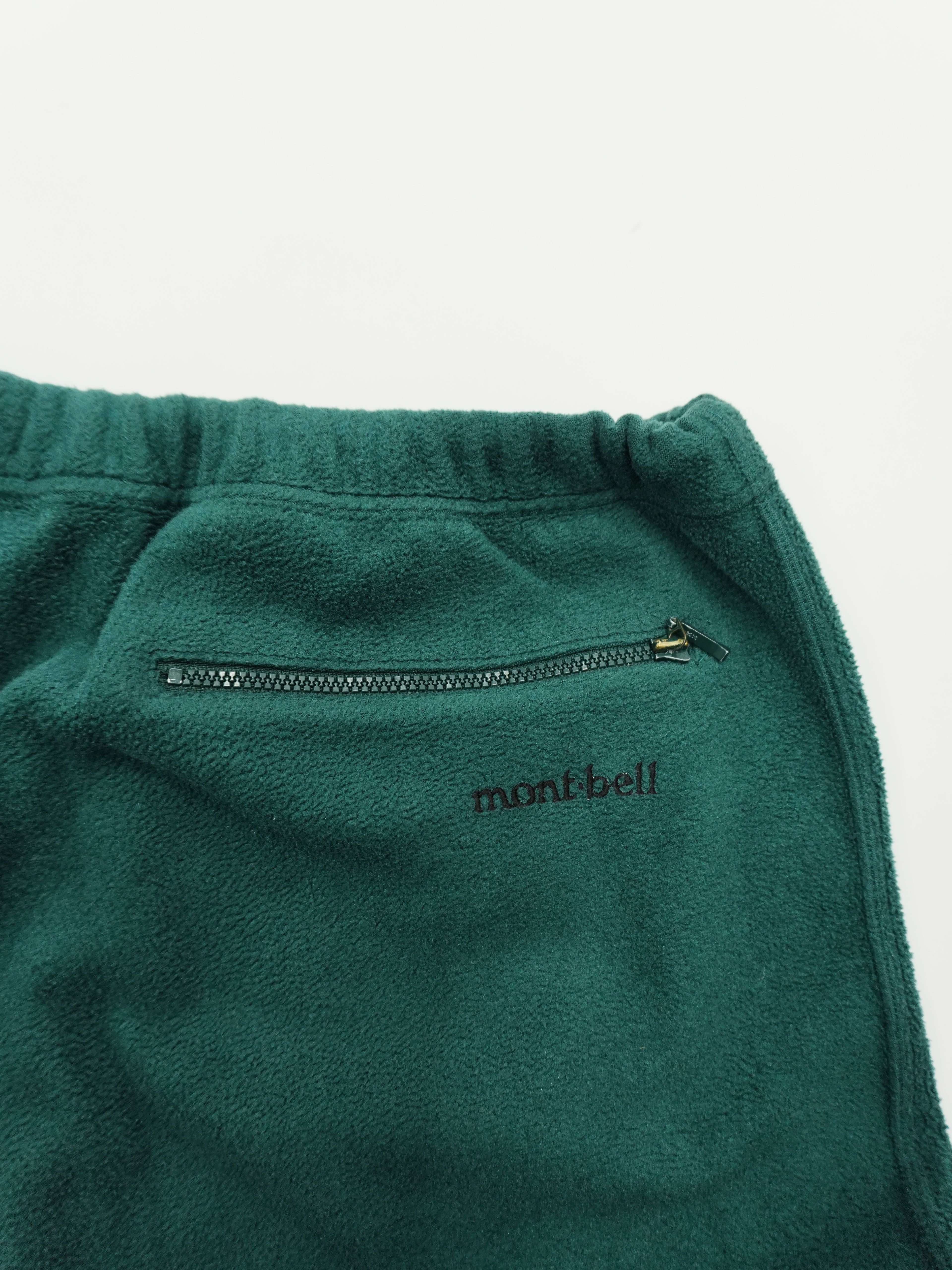 mont-bell　モンベル　POLARTEC　フリースパンツ　イージーパンツ　緑　グリーン　XLサイズ