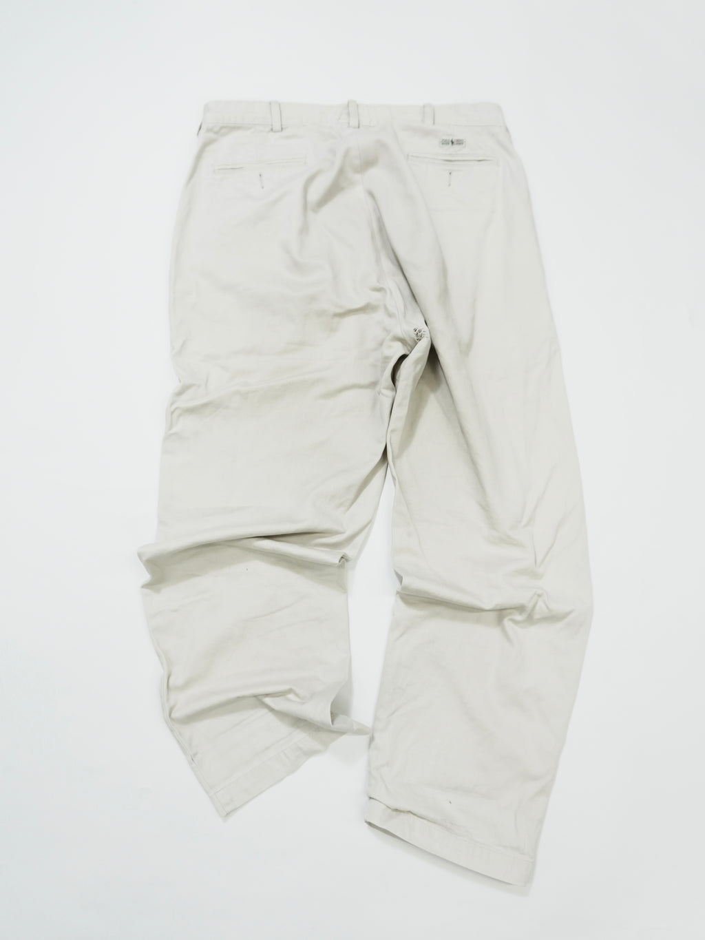 RALPH LAUREN　ポロラルフローレン　ポロチノ　チノパンツ　ジップフライ　ベージュ　W36サイズ