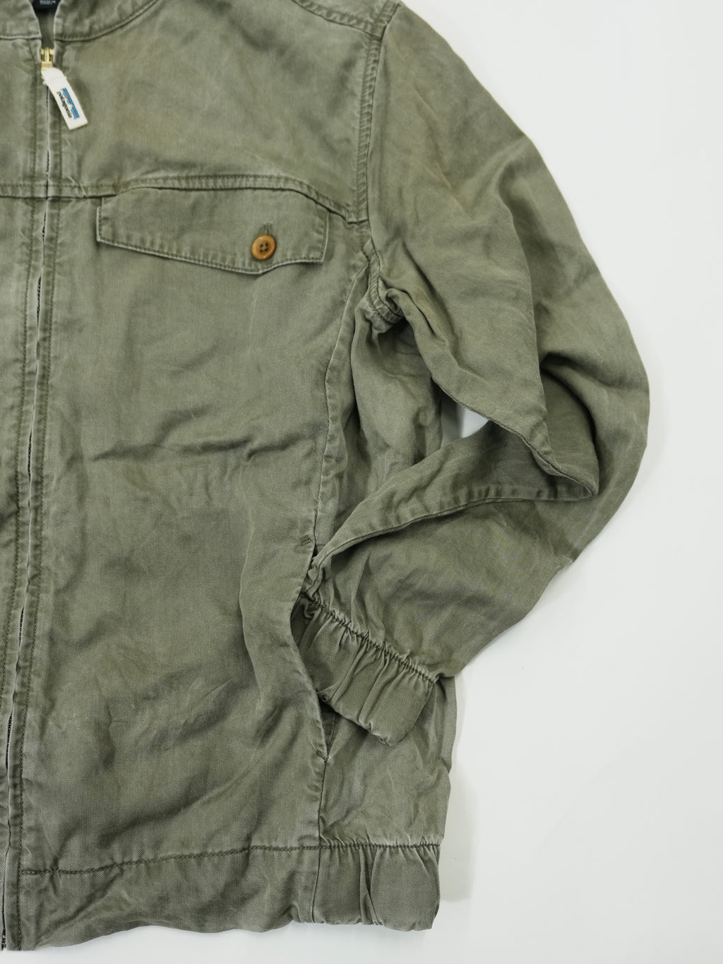 Patagonia　パタゴニア　フルジップジャケット　ボンバージャケット　カーキ　XSサイズ