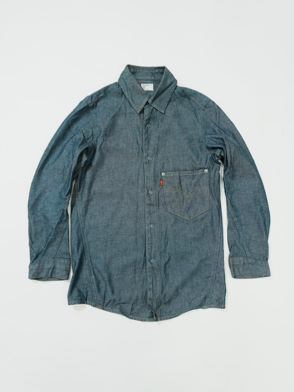 Levi's　リーバイス　長袖デニムシャツ　インディゴ　Sサイズ