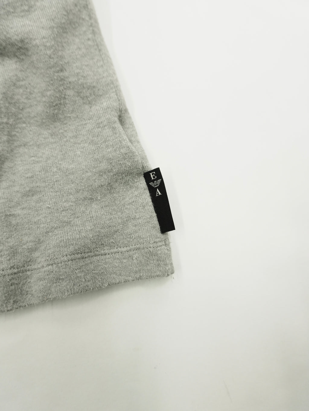 EMPORIO ARMANI　エンポリオアルマーニ　長袖ポロシャツ/ラガーシャツ　グレー　Lサイズ