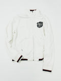 Abercrombie&Fitch　アバクロンビー&フィッチ　トラックジャケット/ジャージ　白　ホワイト　Mサイズ