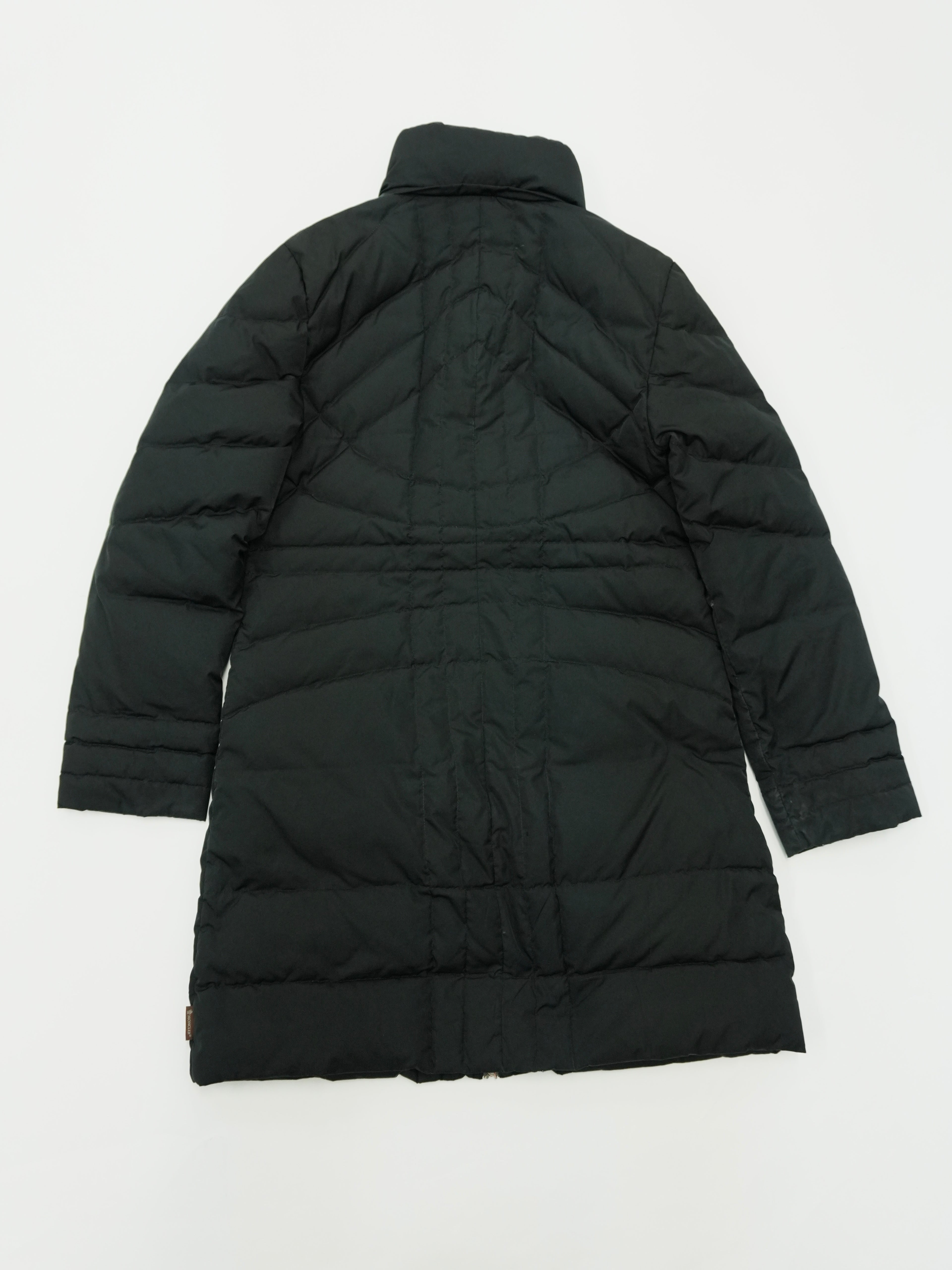 MONCLER　モンクレール　ダウンコート　キルティングコート　黒　ブラック　1サイズ