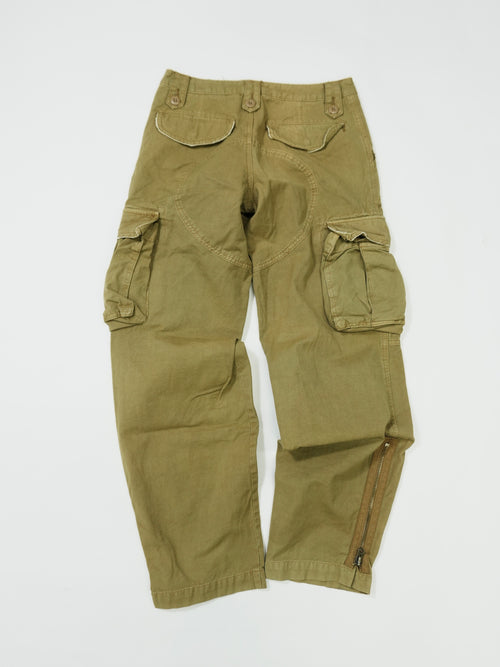Abercrombie＆Fitch　アバクロ　カーゴパンツ　ベージュ　2サイズ