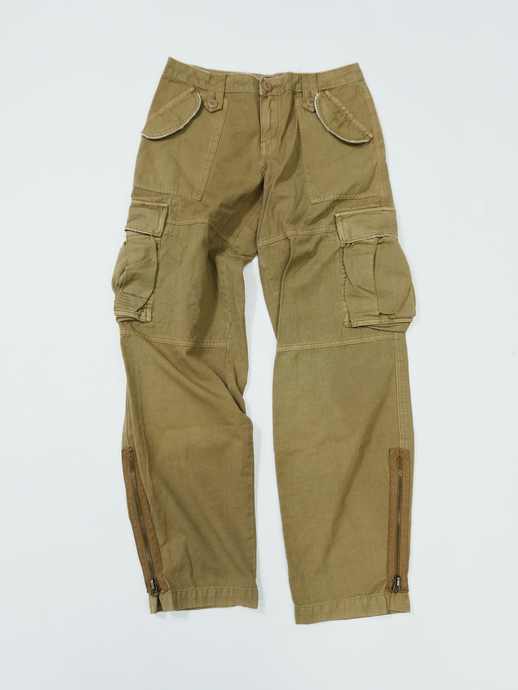 Abercrombie＆Fitch　アバクロ　カーゴパンツ　ベージュ　2サイズ
