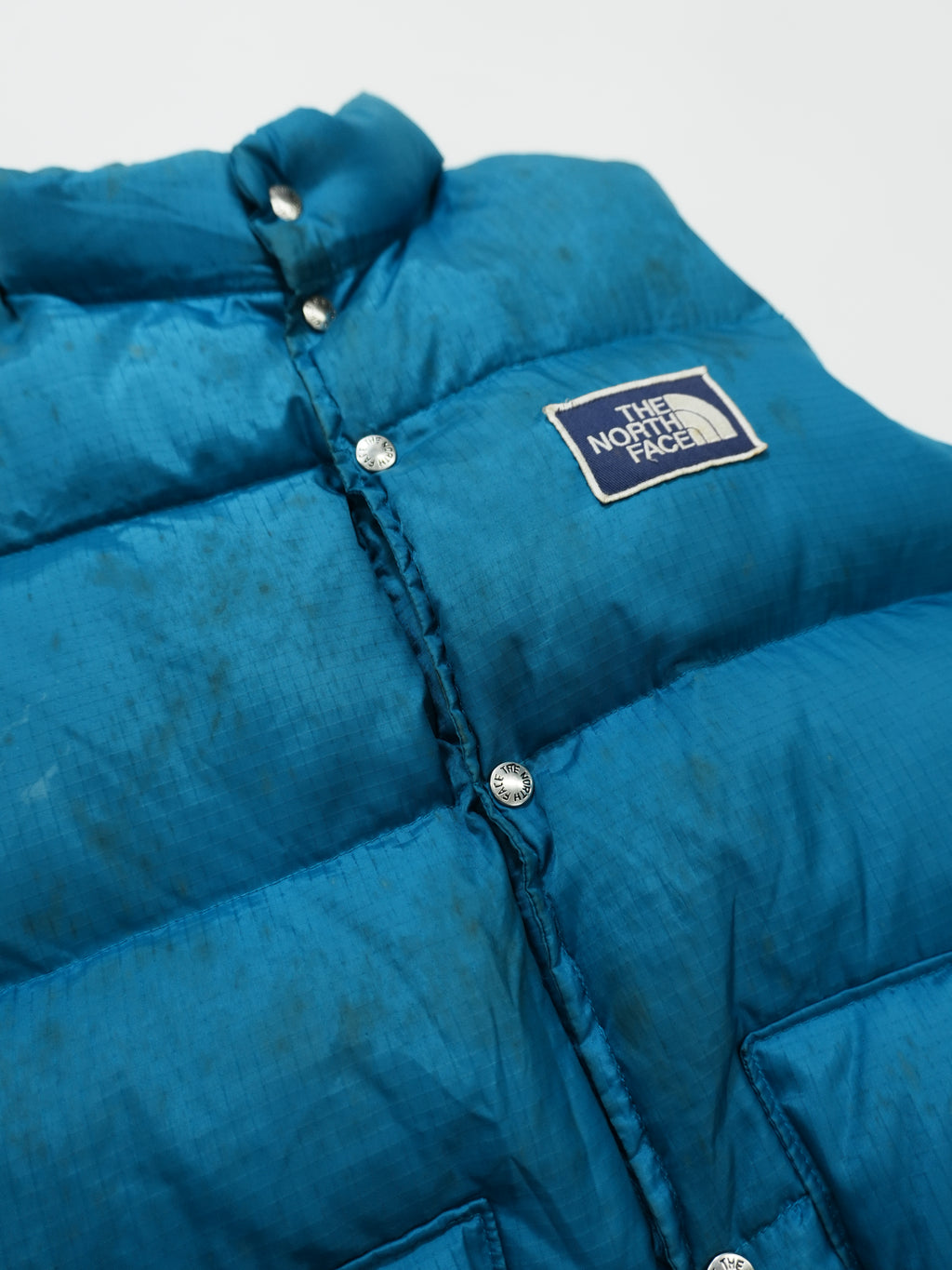 THE NORTH FACE　ザ・ノースフェイス　ダウンベスト　ダウン80%　青　ブルー　Mサイズ