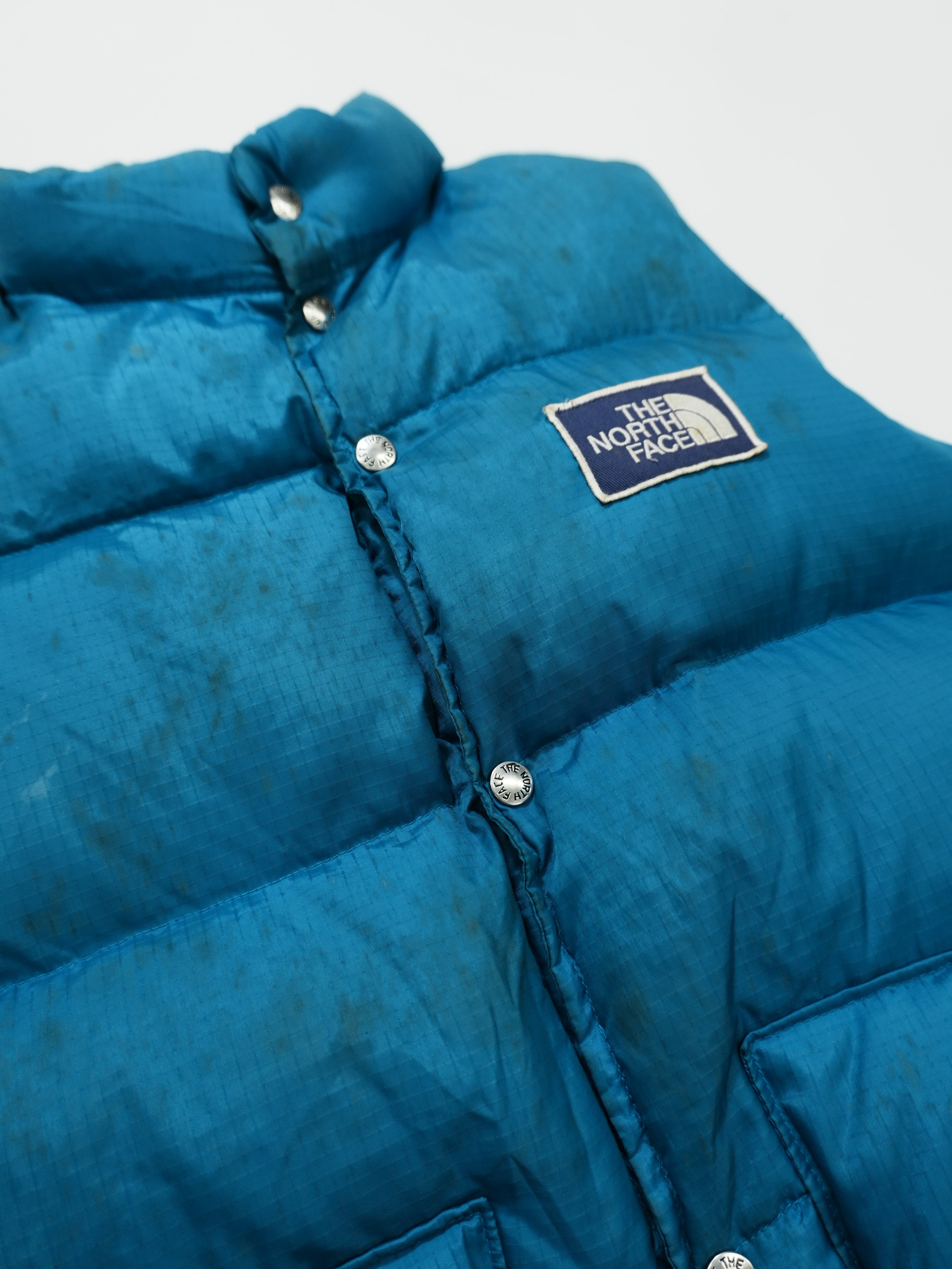 THE NORTH FACE　ザ・ノースフェイス　ダウンベスト　ダウン80%　青　ブルー　Mサイズ