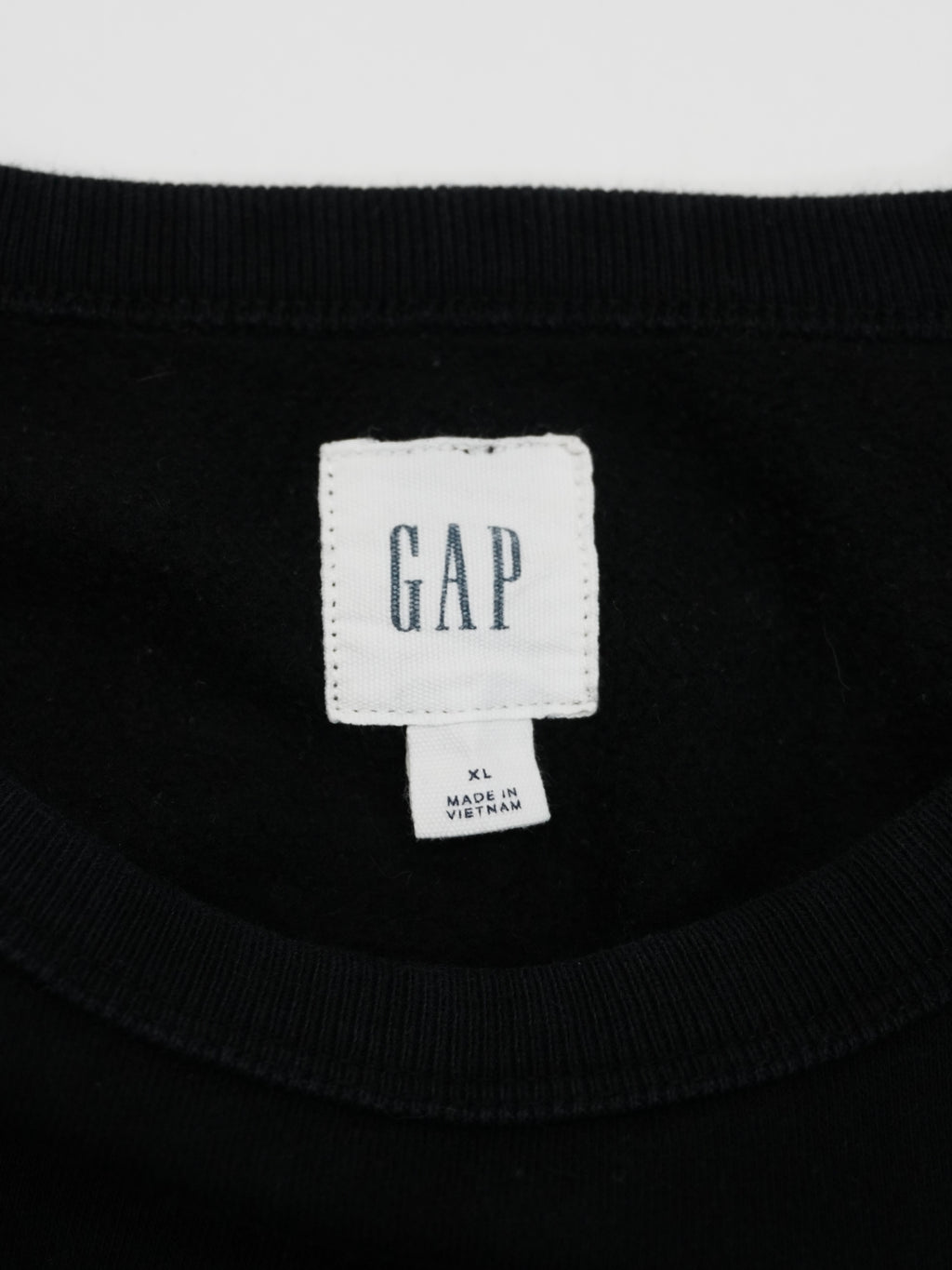 GAP　ギャップ　スウェット/トレーナー　デカロゴ　黒　ブラック　XLサイズ