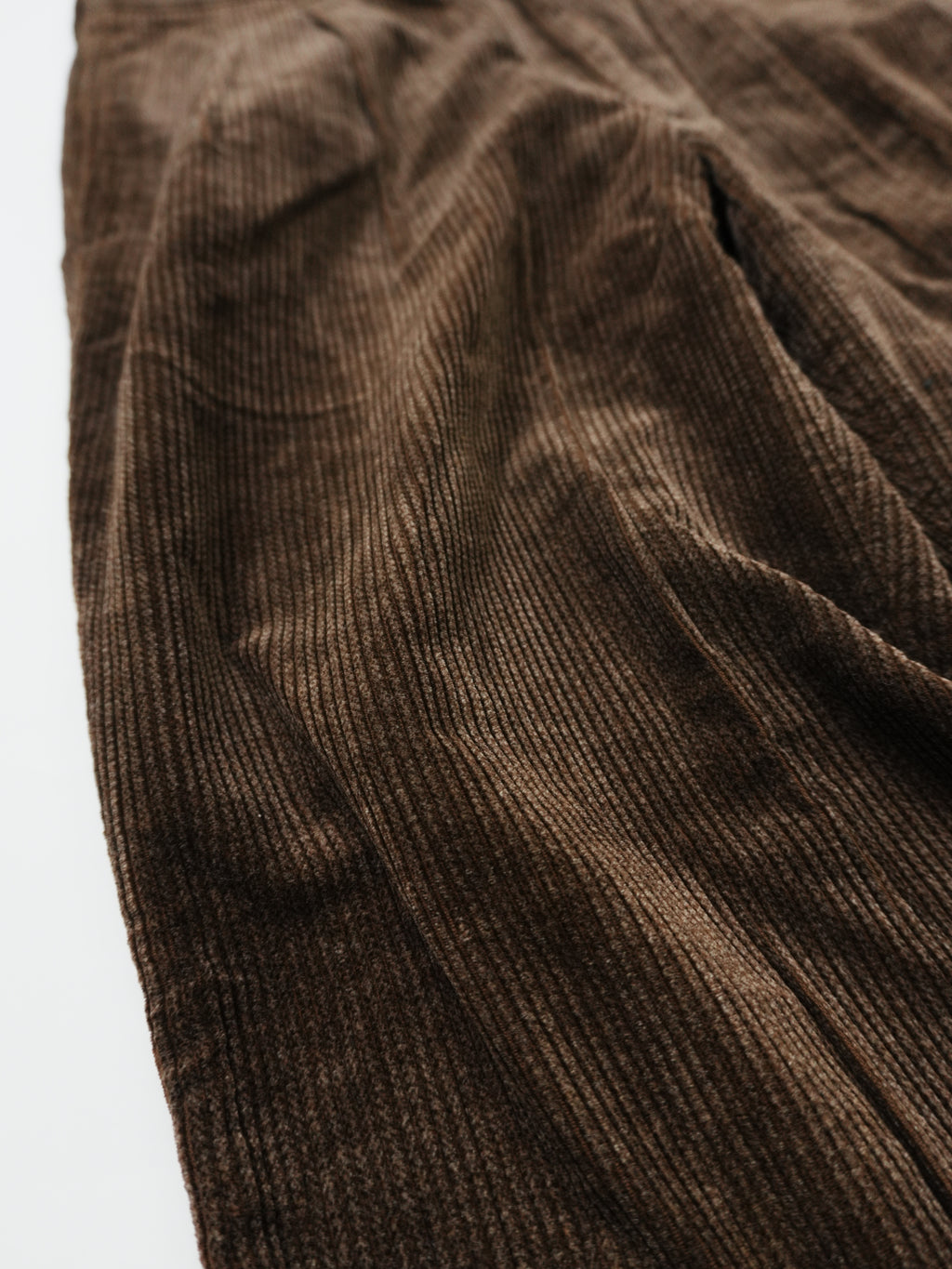 HIROKO KOSHINO HOMME　ヒロココシノオム　コーデュロイパンツ　ジップフライ　茶色　ブラウン　82サイズ