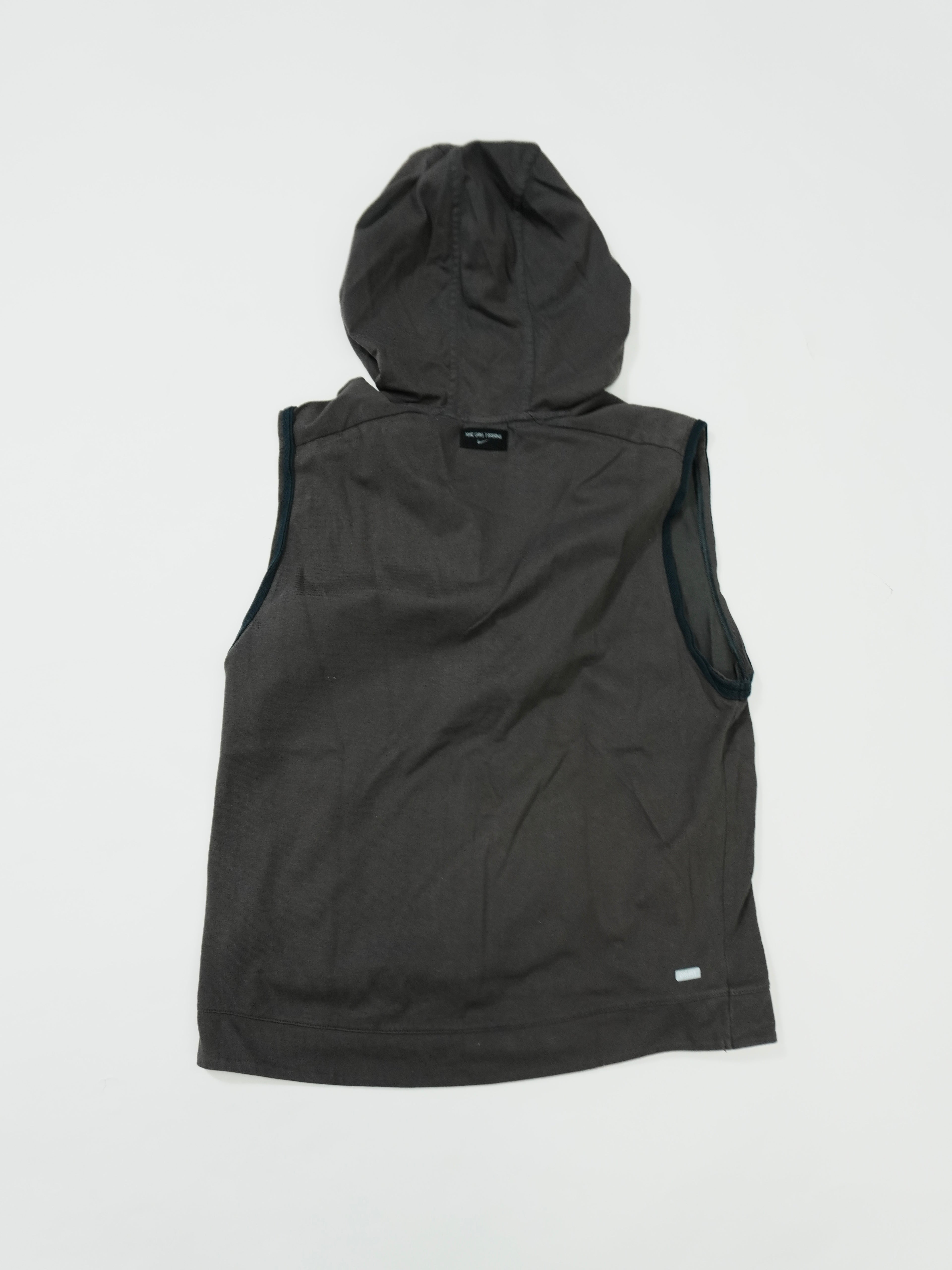 NIKE　ナイキ　DRI-FIT　フルジップベスト　ダークグレー　2XLサイズ