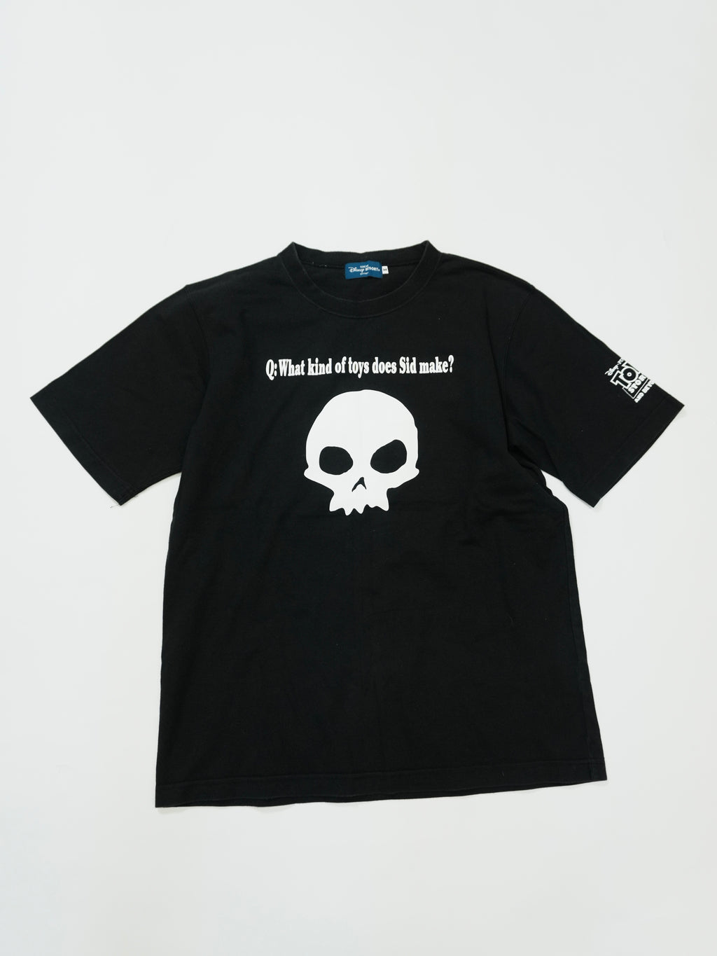 Disney RESORT　半袖プリントTシャツ　TOY STORY　シド・フィリップス　黒　ブラック　Mサイズ