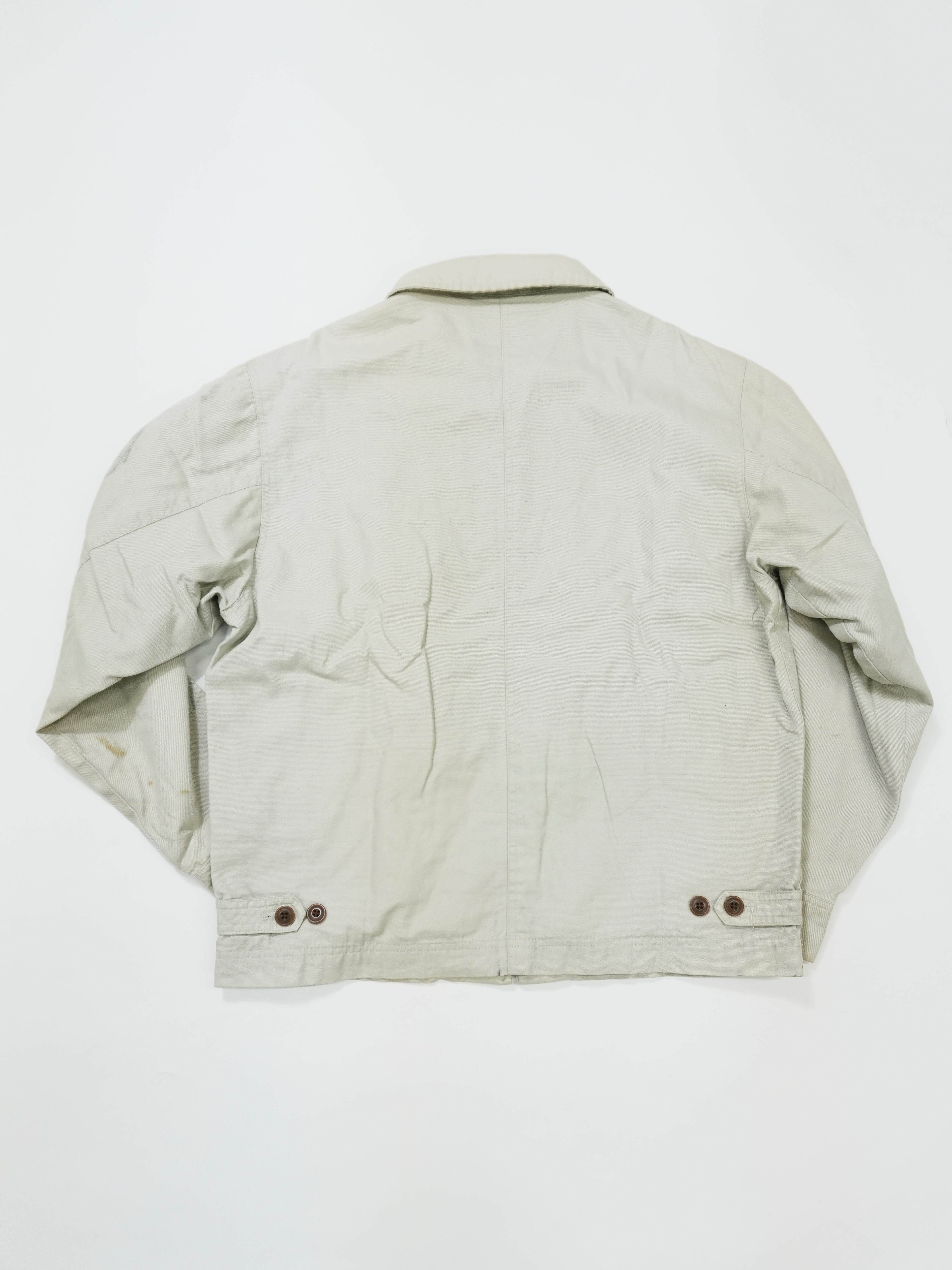 00s　OLD GAP　オールドギャップ　ブルゾン/スイングトップ　ヴィンテージ　ベージュ　Sサイズ