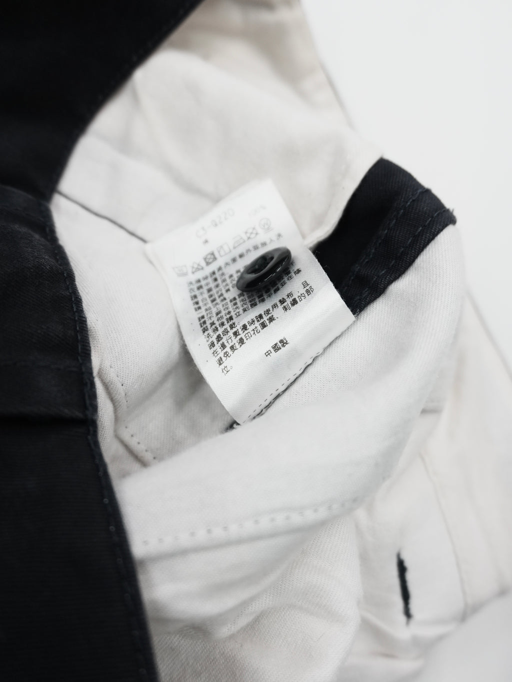 Champion　チャンピオン　ブロークンチノパンツ　紺　ネイビー　Lサイズ