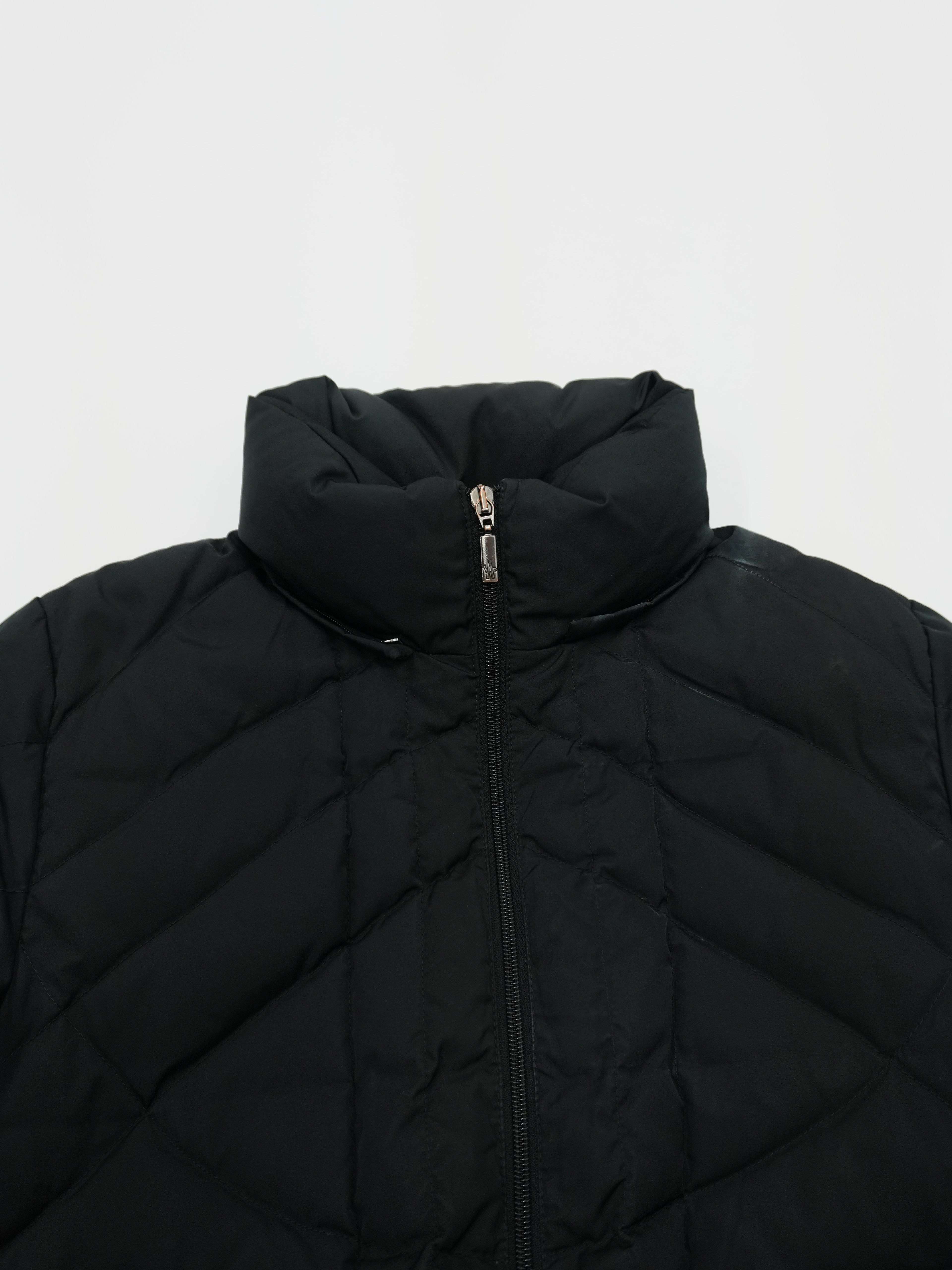 MONCLER　モンクレール　ダウンコート　キルティングコート　黒　ブラック　1サイズ